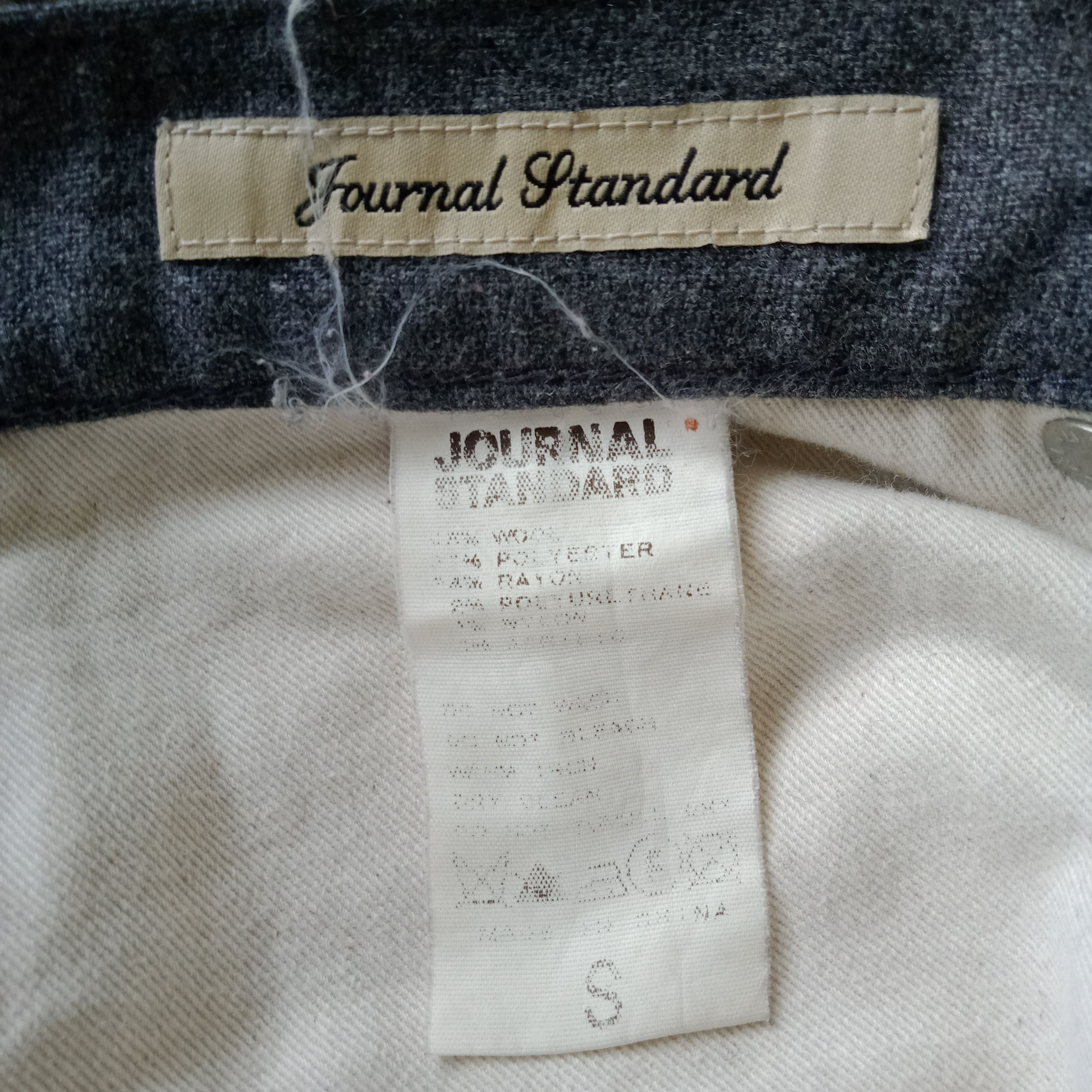Japanese Brand × Journal Standard Journal Standard Wool Pants Size US 29 - 16 Thumbnail