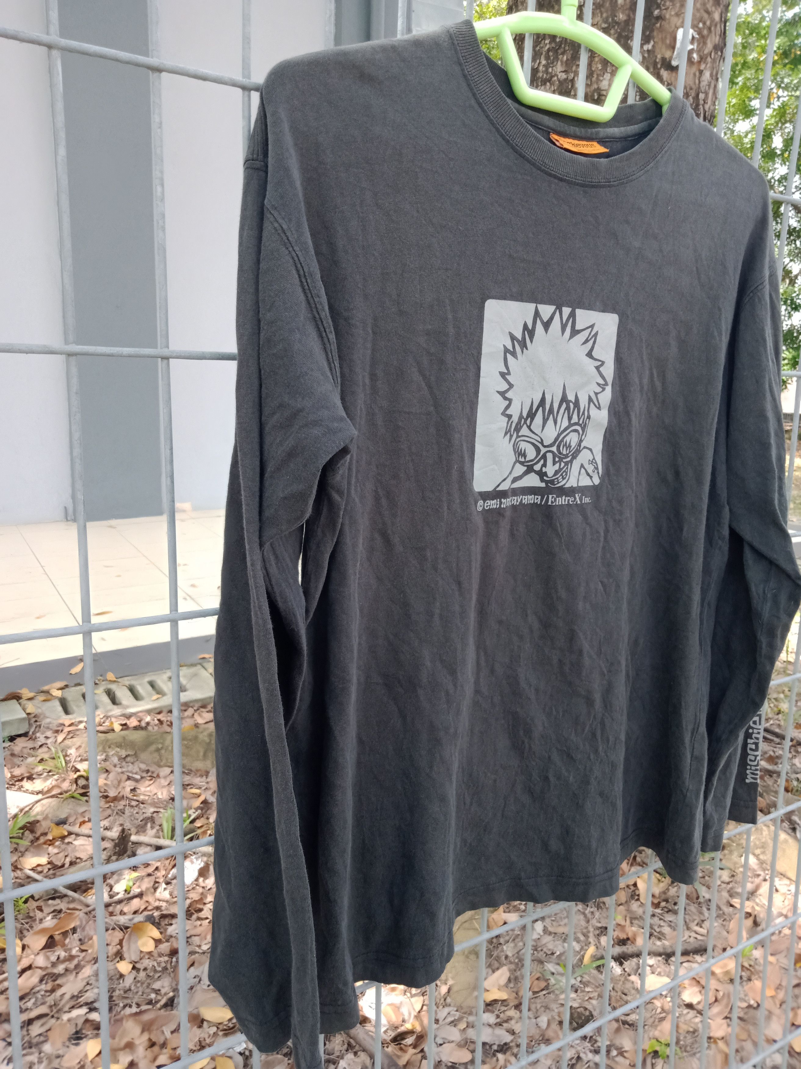 Japanese Brand × Vintage Vintage Mischievous Long Sleeve Shirt Size US M / EU 48-50 / 2 - 2 Thumbnail