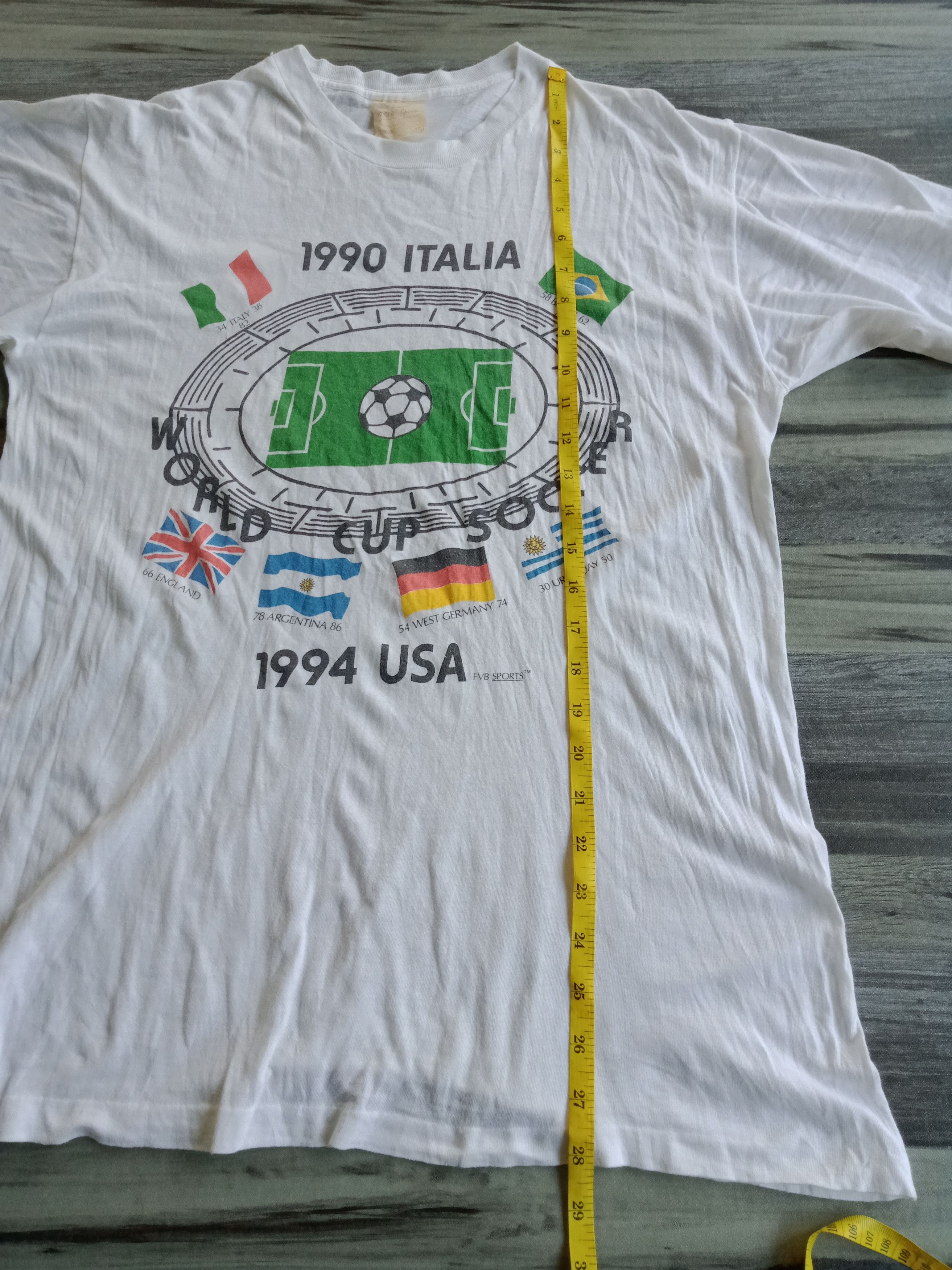 Vintage Rare Vintage World Cup Edition Shirt Size US M / EU 48-50 / 2 - 17 Thumbnail