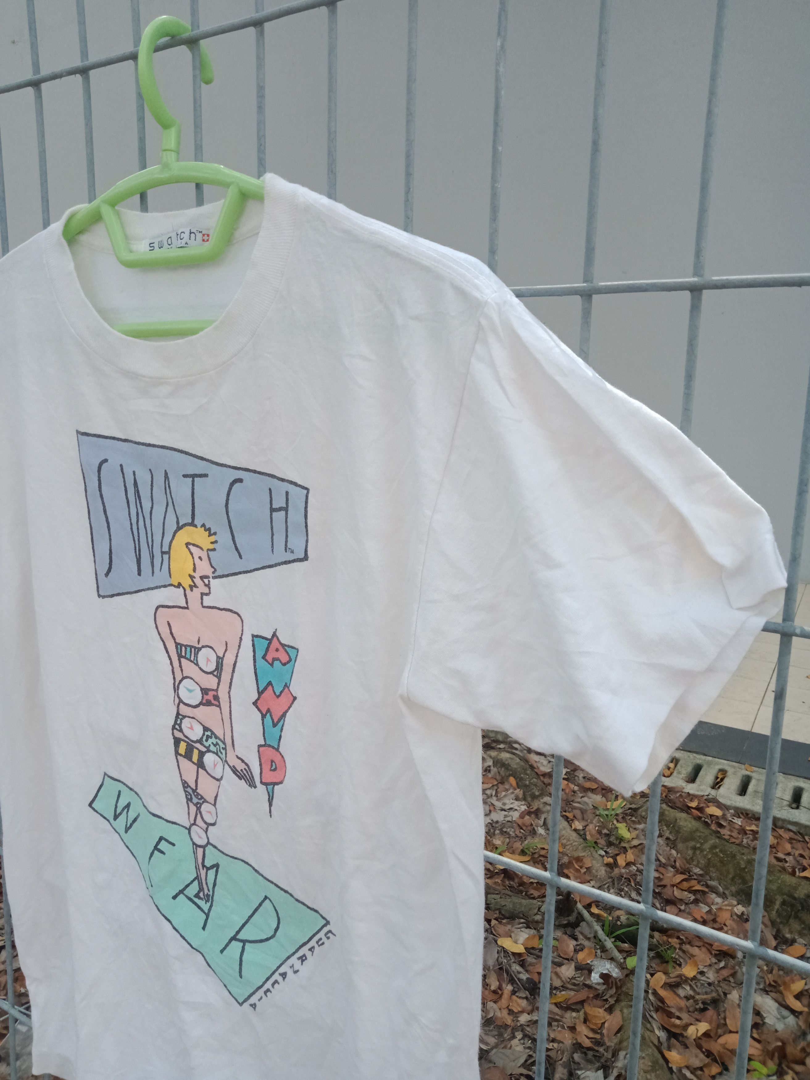 Rare Vintage 90s Swatch Shirt