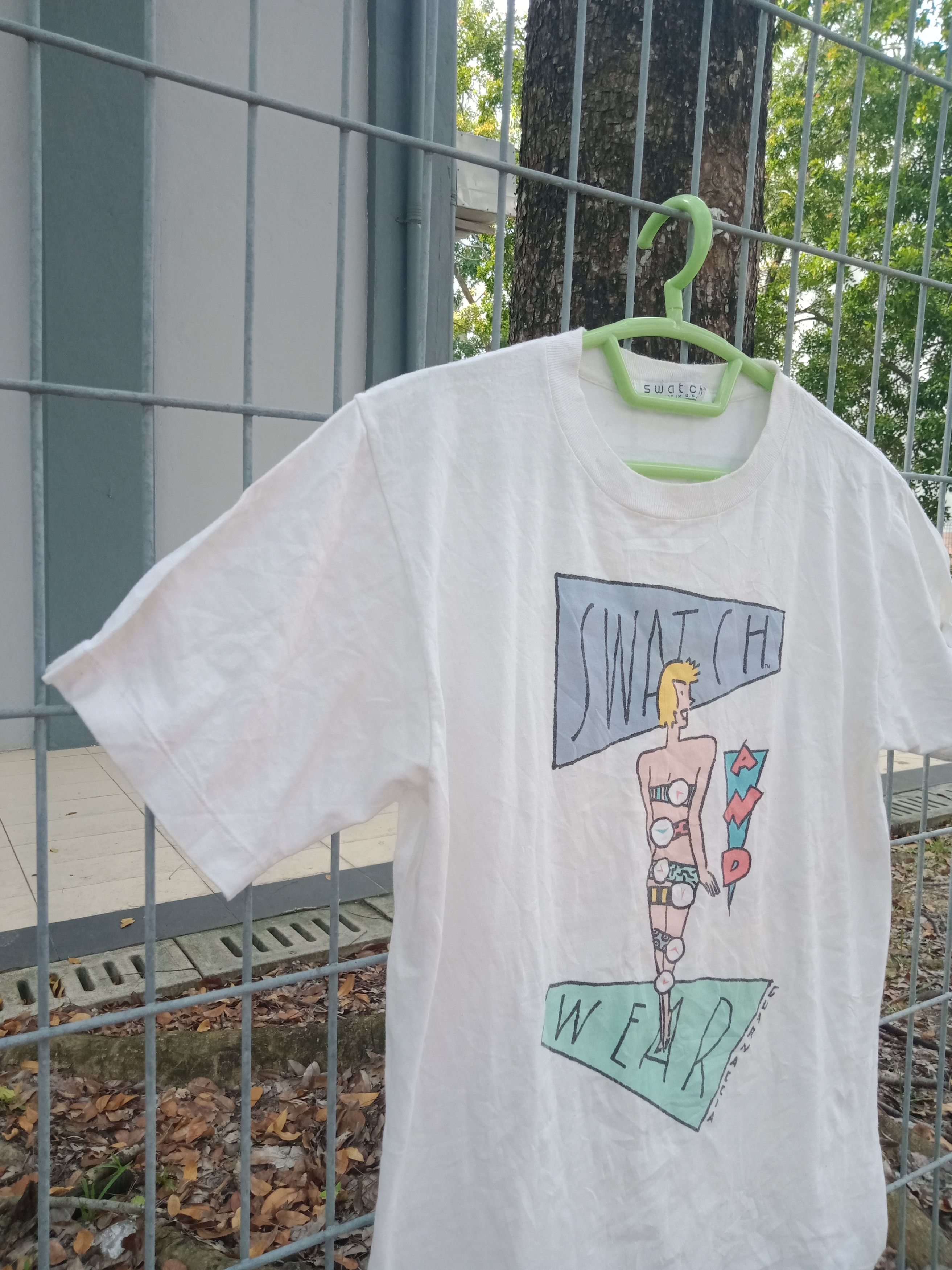 Rare Vintage 90s Swatch Shirt
