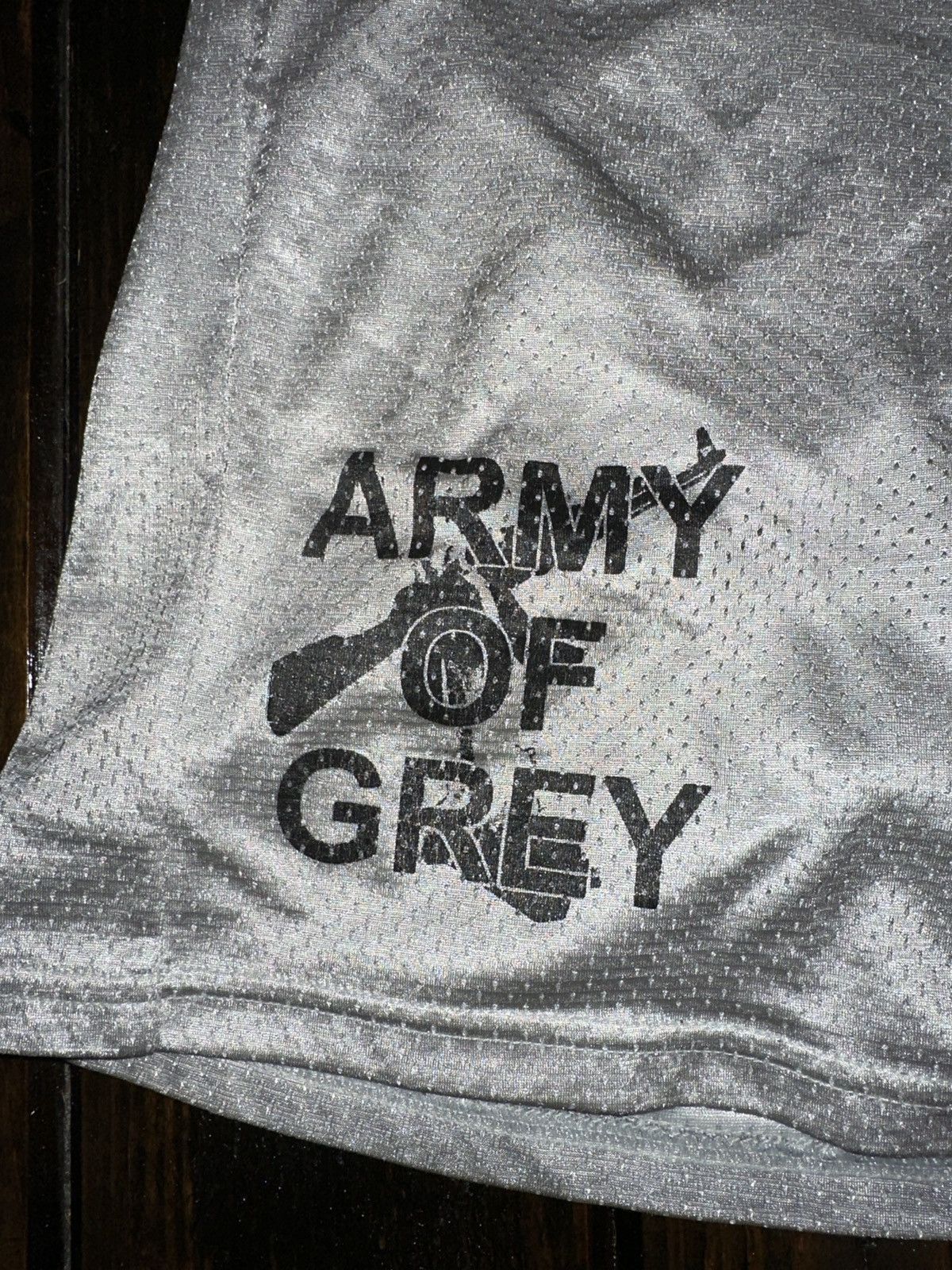 G59 SUICIDEBOYS ARMY hotsell OF GREY MESH SHORTS