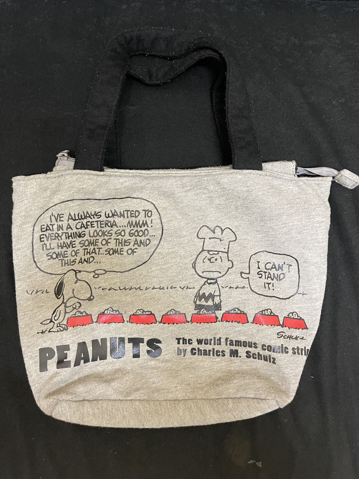 Cartoon Network × Peanuts × Vintage Kaws Peanuts Snoopy Tote Bag ...