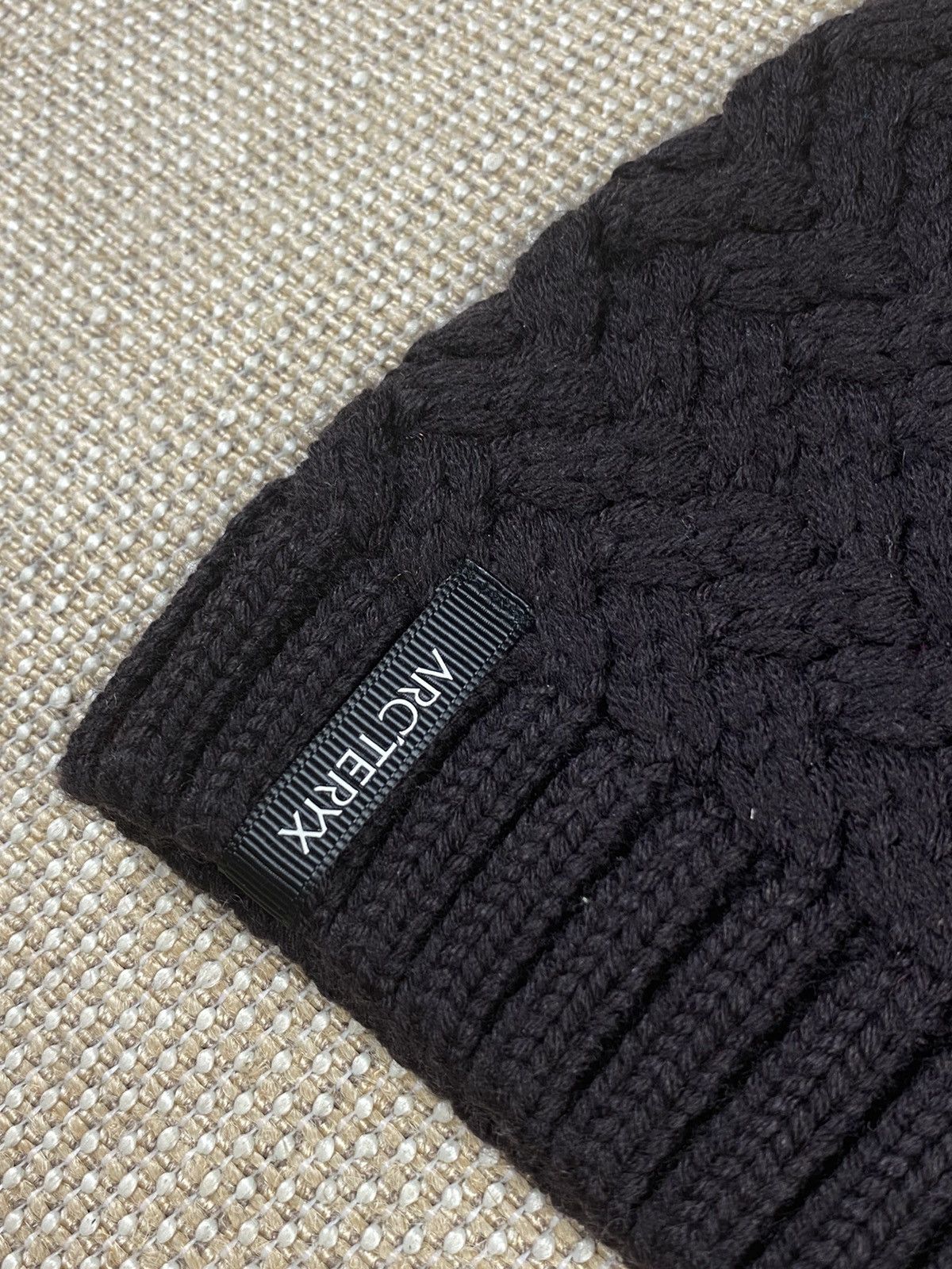Arc'teryx Arcteryx wool knitted beanie logo hat Size ONE SIZE - 4 Thumbnail