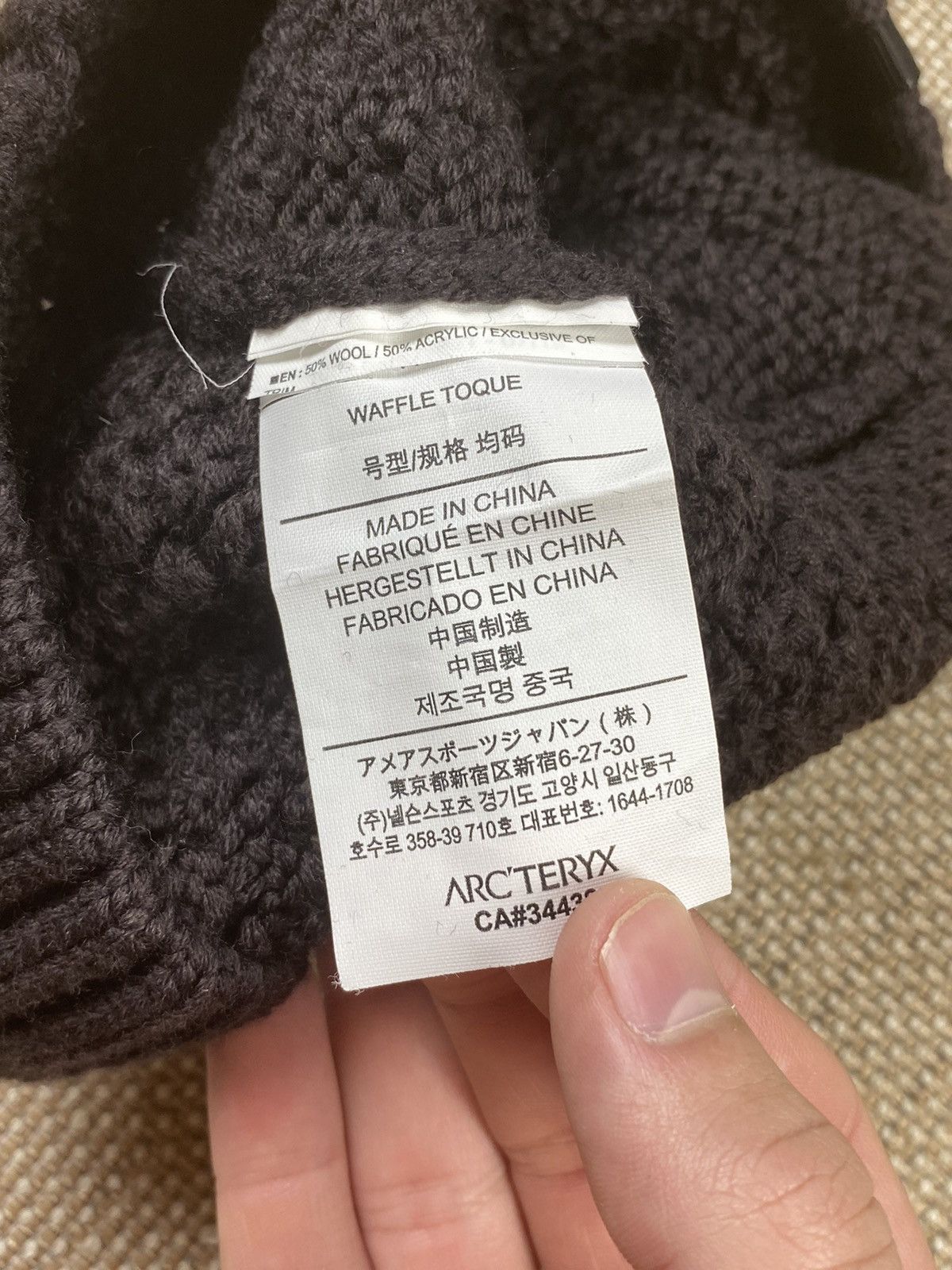 Arc'teryx Arcteryx wool knitted beanie logo hat Size ONE SIZE - 6 Thumbnail