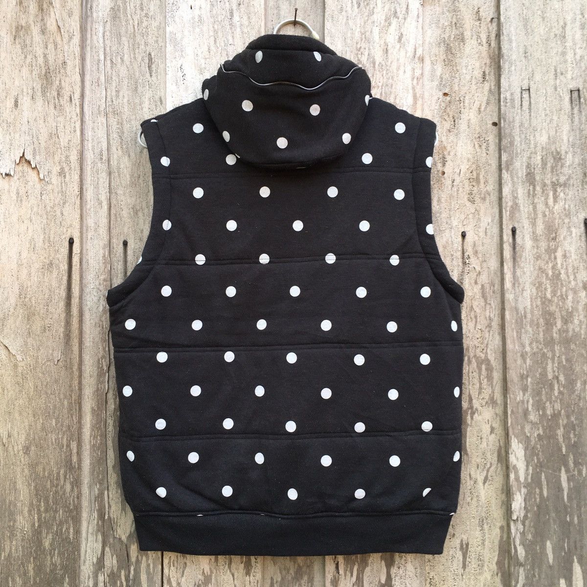 Japanese Brand × Vintage Double Focus Zip Up Hoodie Vest Jacket Size L / US 10 / IT 46 - 6 Thumbnail