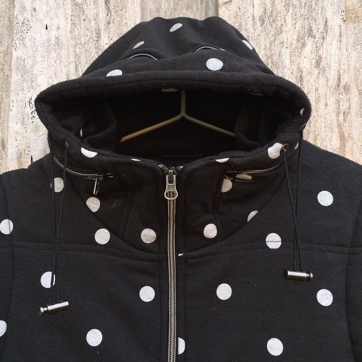 Japanese Brand × Vintage Double Focus Zip Up Hoodie Vest Jacket Size L / US 10 / IT 46 - 2 Thumbnail