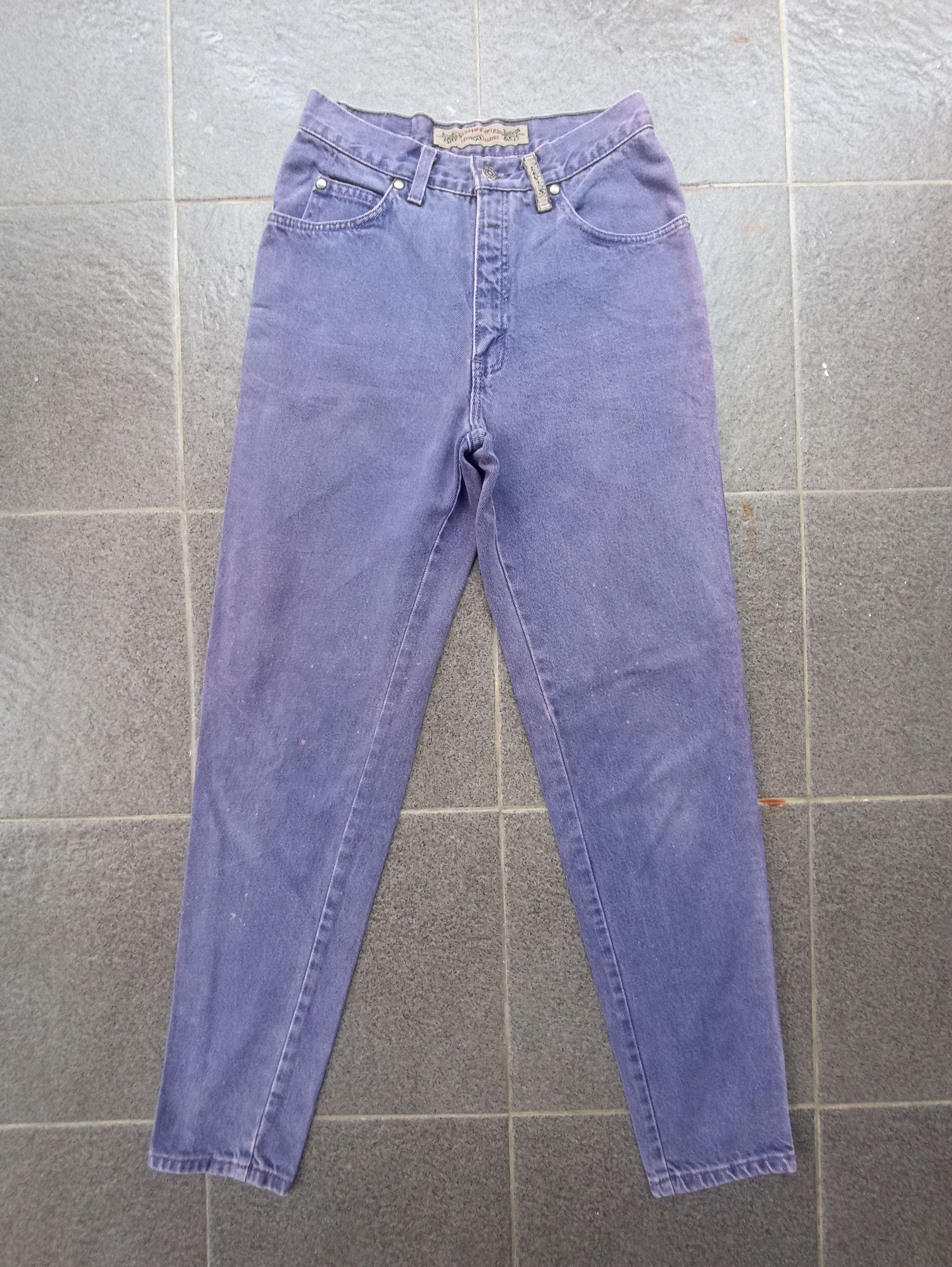Jean × Levi's × Vintage 90s Vintage Levis 901 Tapered Jeans - J226 Size 27" / US 4 / IT 40 - 1 Thumbnail