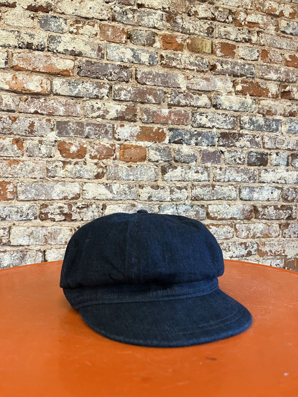 RRL Ralph Lauren Denim Paperboy Hat