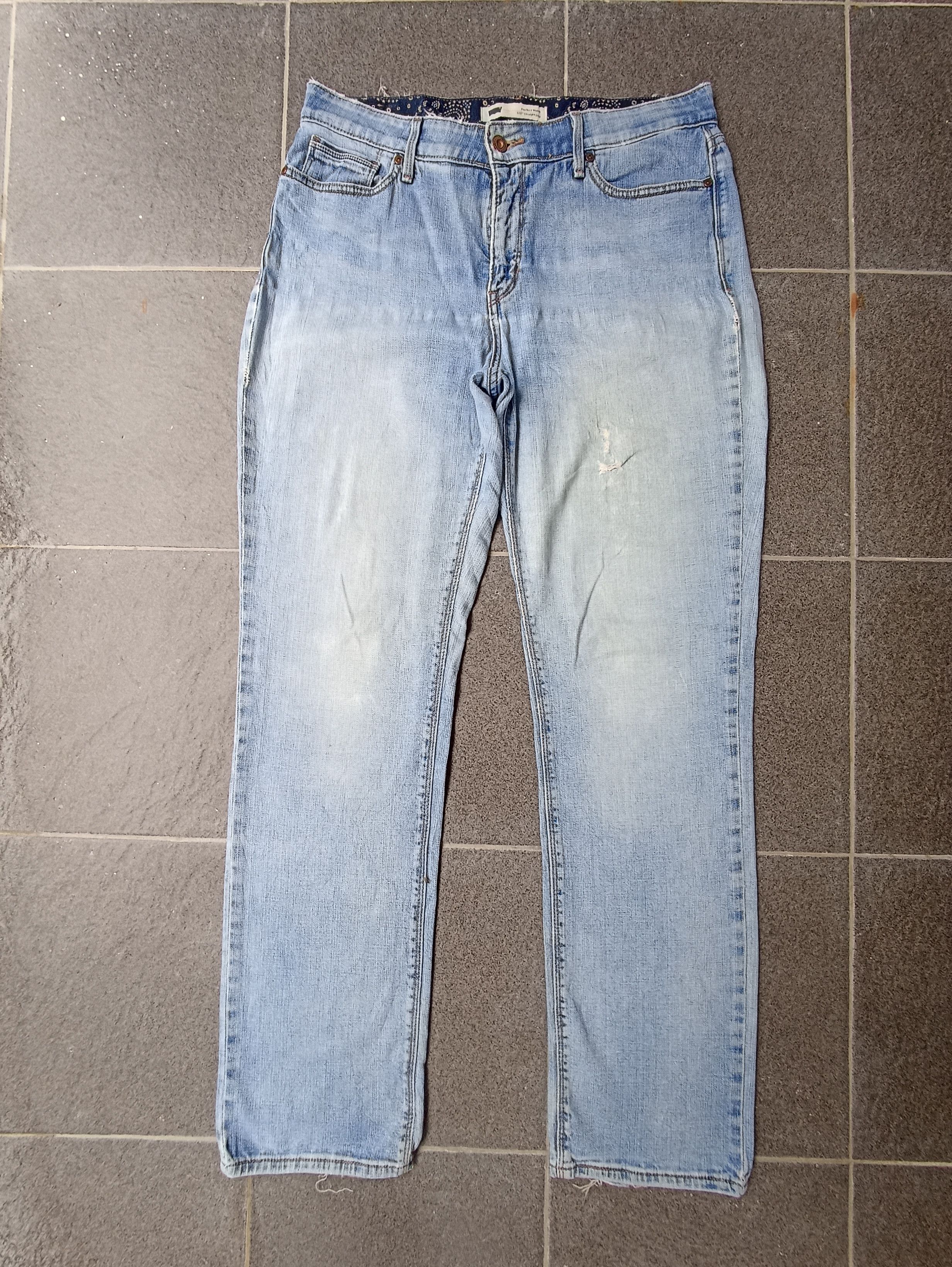 Jean × Levi's × Vintage Vintage Levis Paisley 525 Straight Leg Jeans - J229 Size 34" / US 12 / IT 48 - 1 Thumbnail