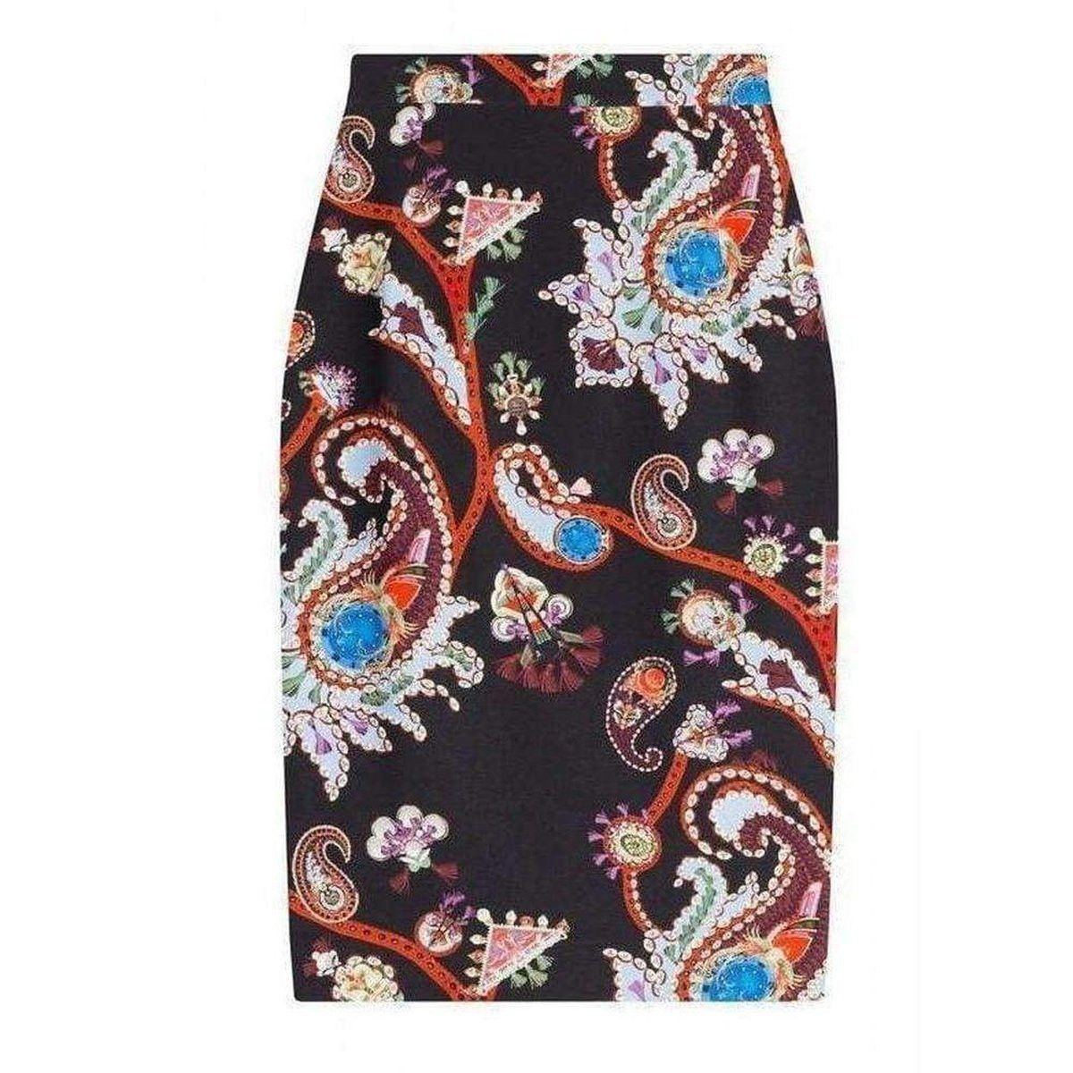 Multicolor Pencil Skirt