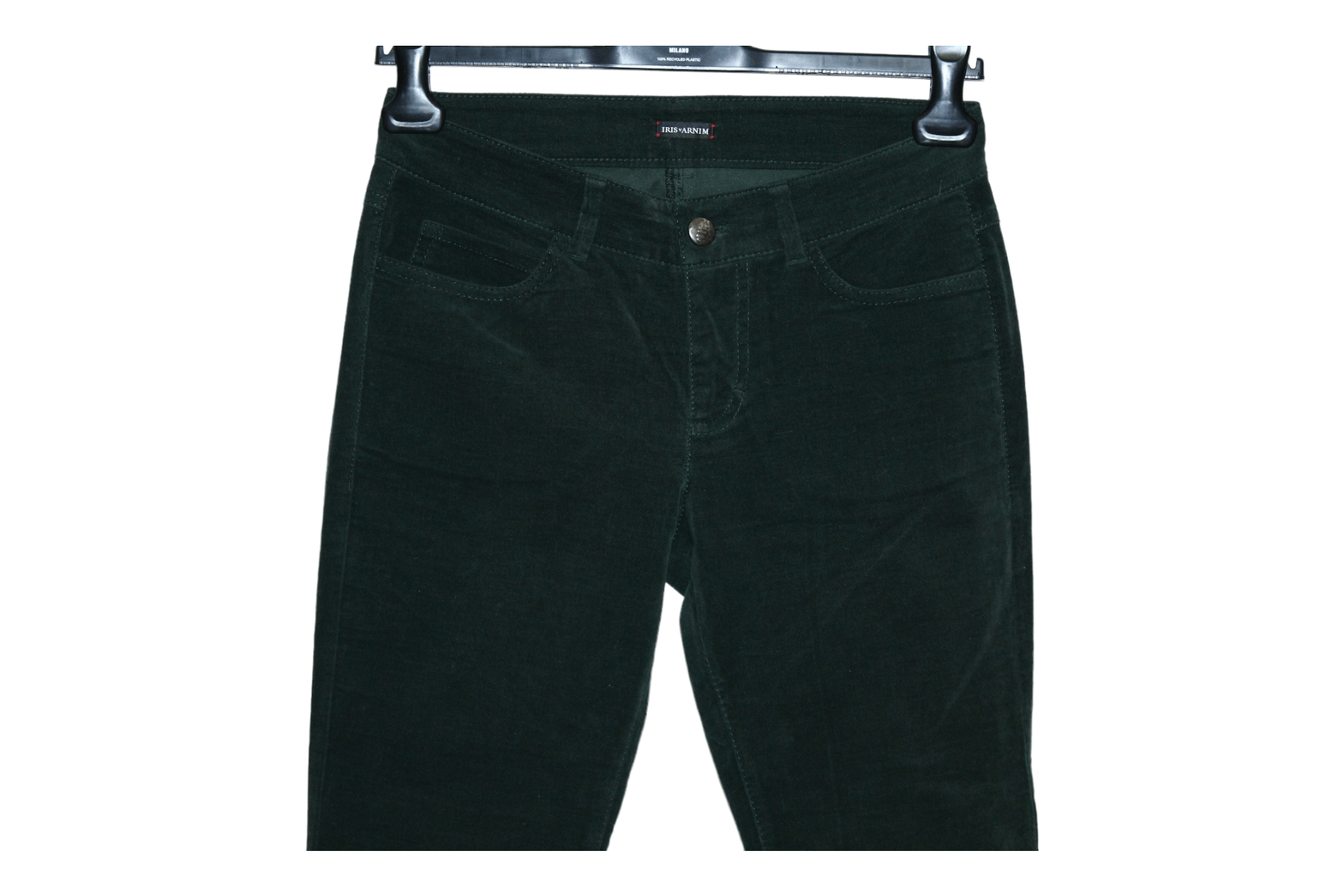 Other Iris Von Arnim Skinny Velour Denim Pants Size 25" / US 0 / IT 36 - 4 Thumbnail