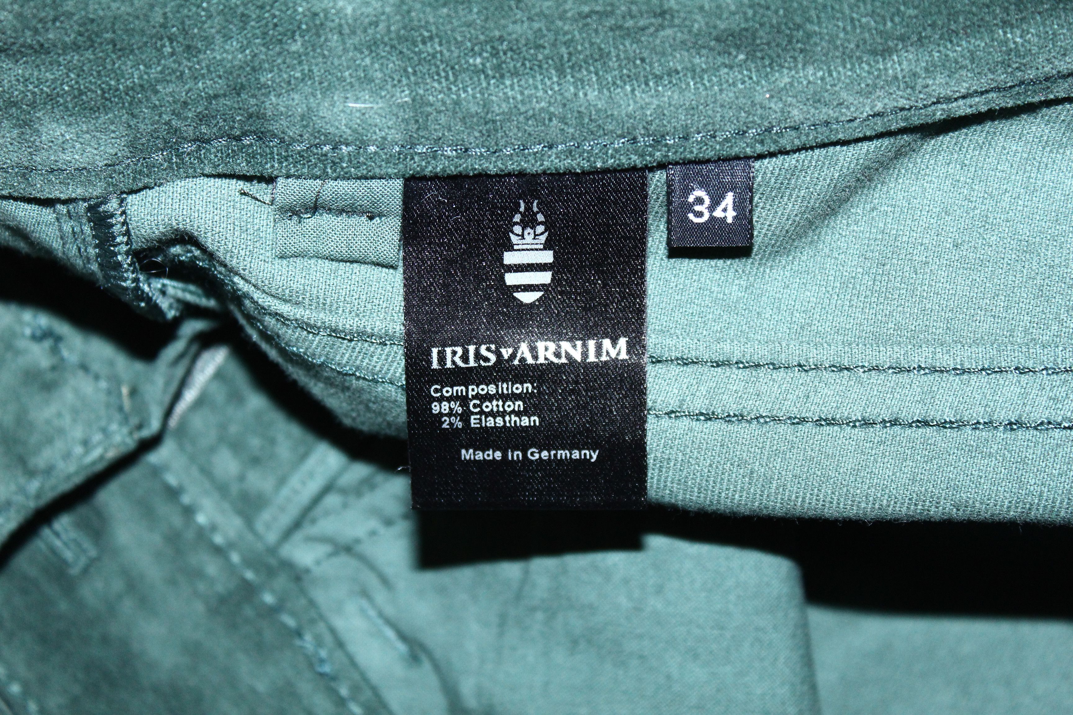 Other Iris Von Arnim Skinny Velour Denim Pants Size 25" / US 0 / IT 36 - 6 Thumbnail