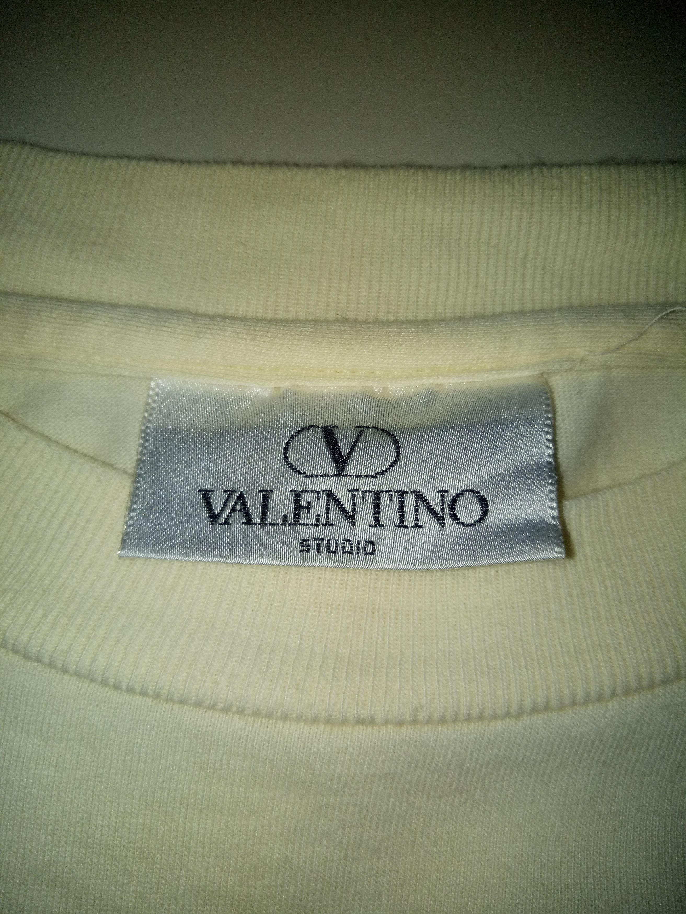 Designer × Valentino Valentino Studio Rubber Spellout Tee Size US XL / EU 56 / 4 - 9 Thumbnail