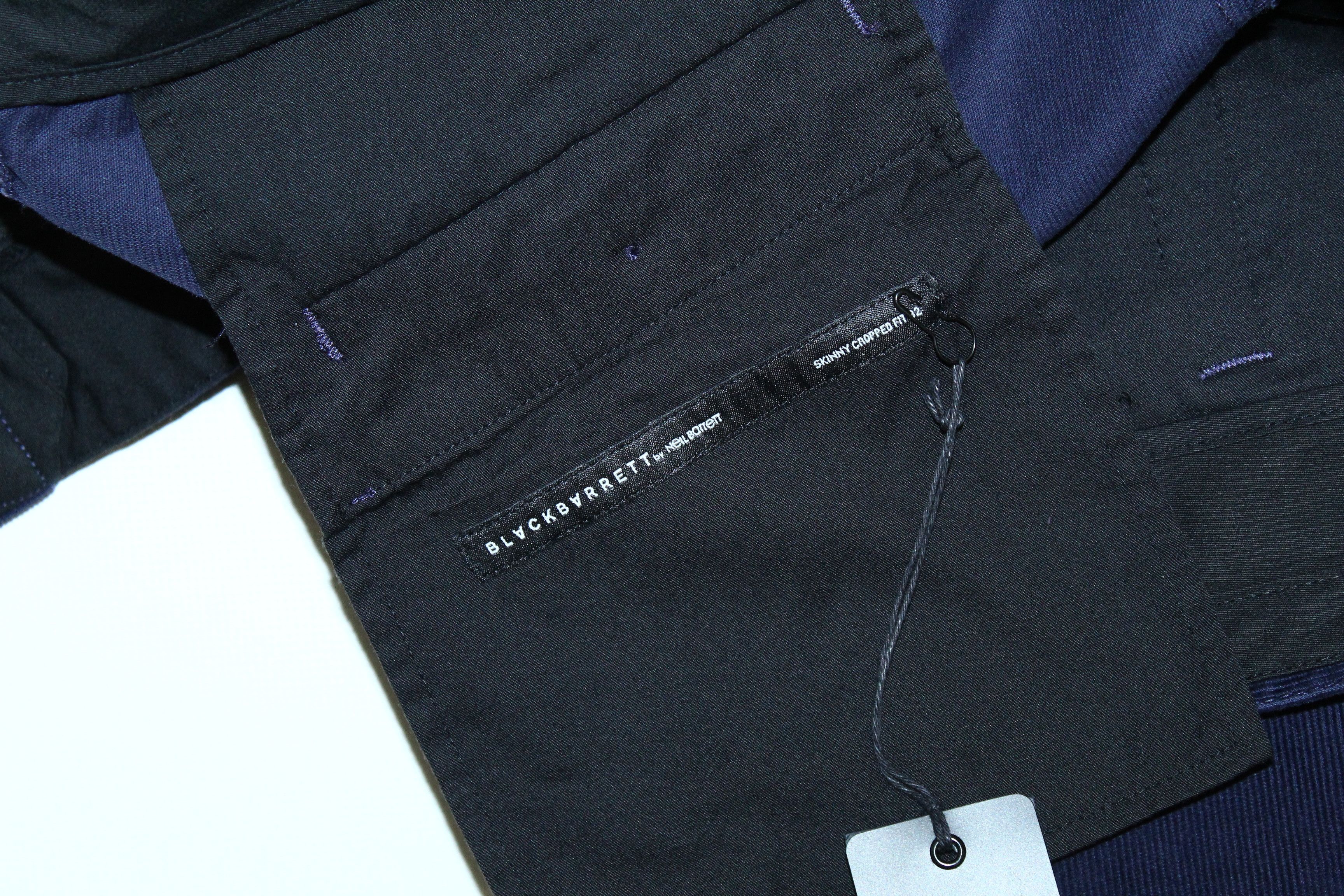 Neil Barrett Blackbarrett Neil Barrett Skinny Cropped Fit Corduroy Pants Size US 32 / EU 48 - 7 Thumbnail