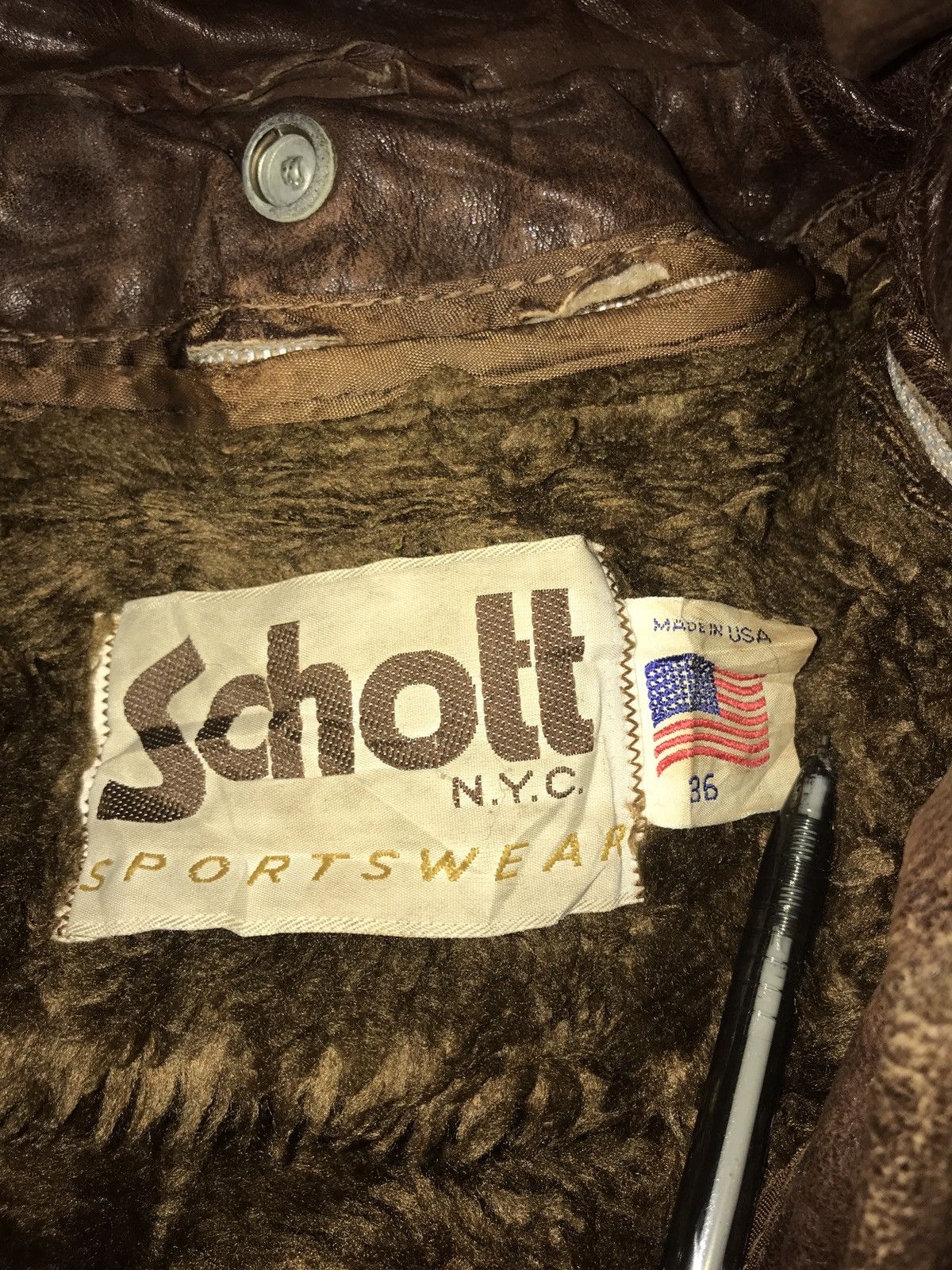 Schott Schott Leather jacket Size US M / EU 48-50 / 2 - 7 Thumbnail