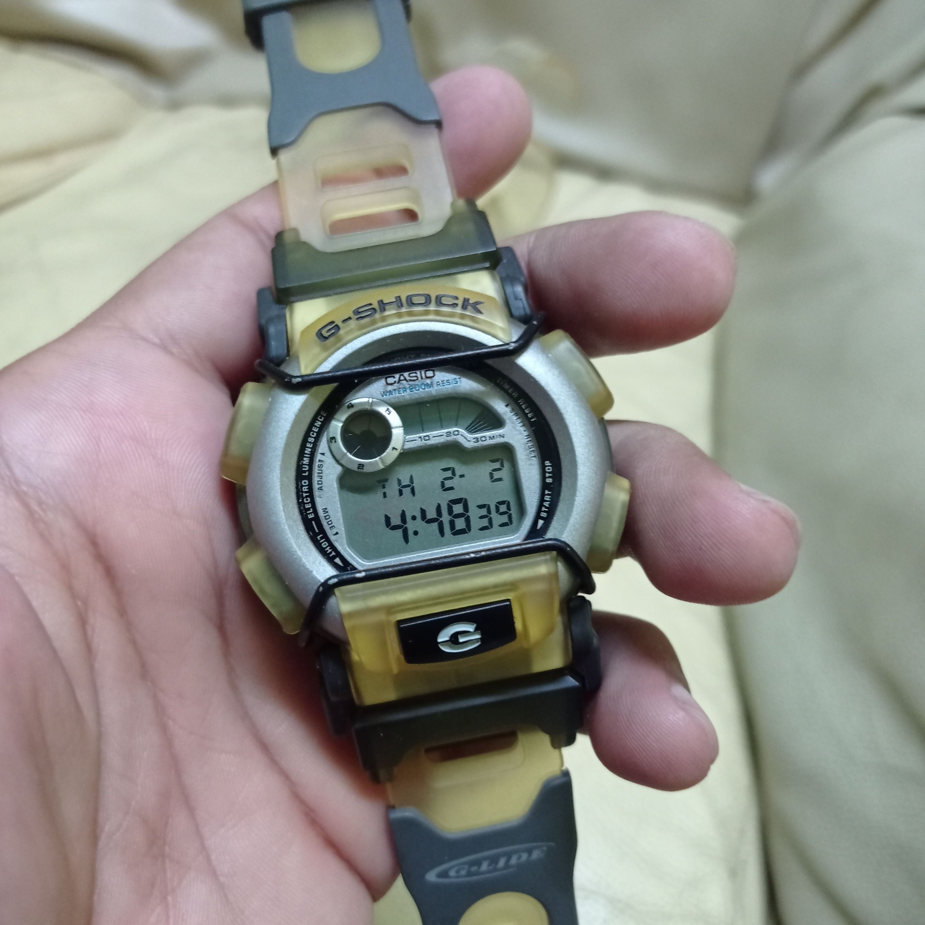 Casio RETRO 90'S "G SHOCK DW-003" ❌ GLIDE (JAPAN WATCH) Size ONE SIZE - 9 Thumbnail