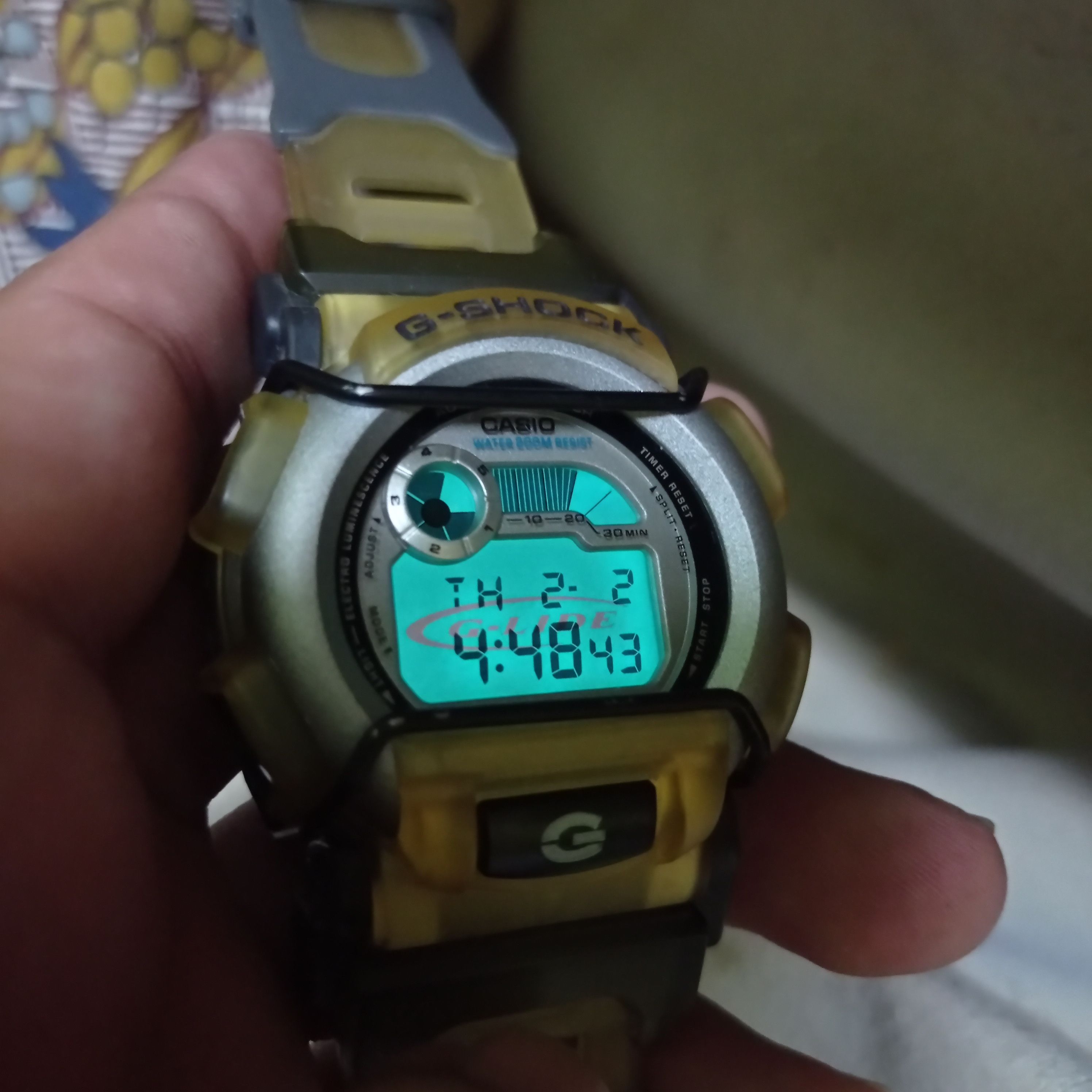 Casio RETRO 90'S "G SHOCK DW-003" ❌ GLIDE (JAPAN WATCH) Size ONE SIZE - 5 Thumbnail
