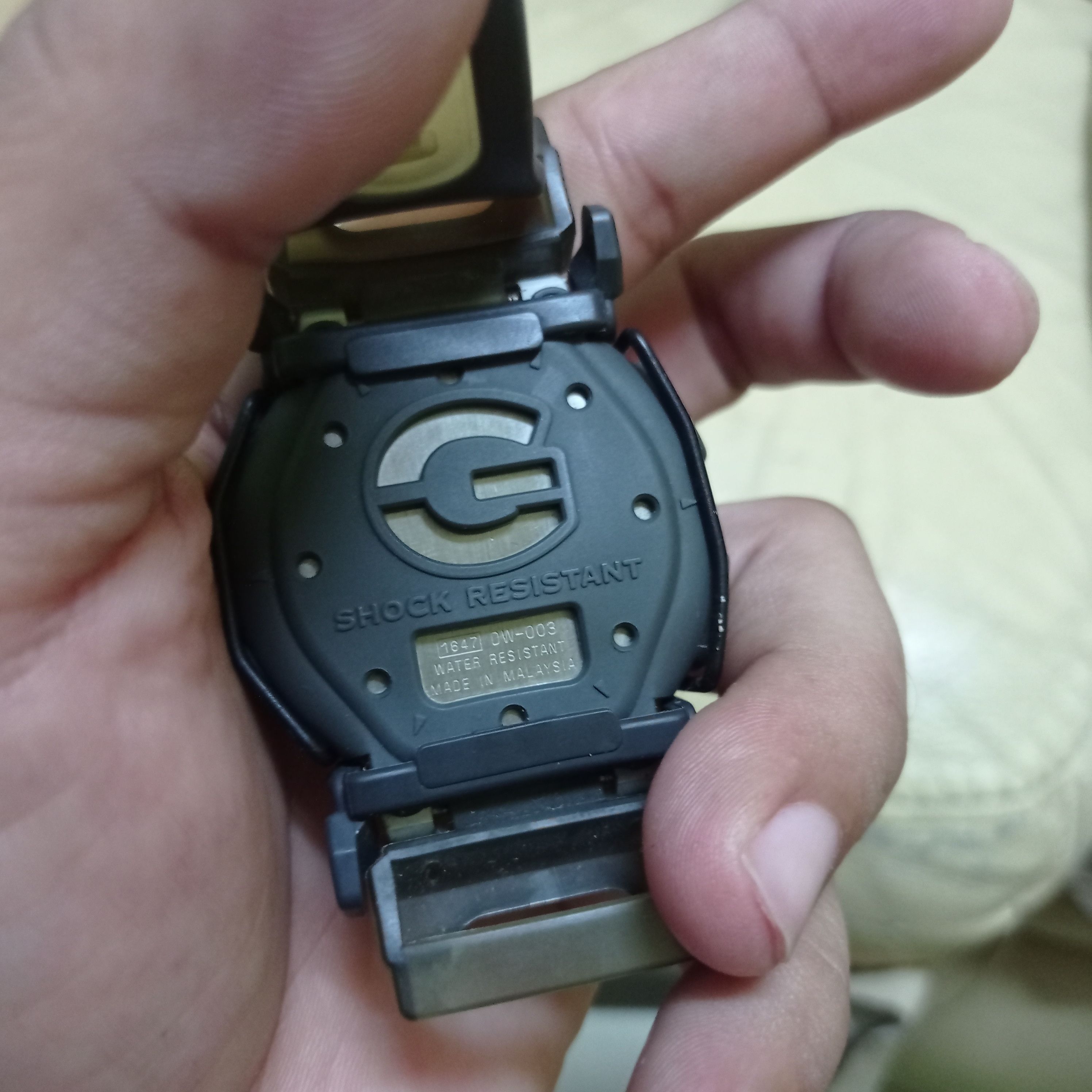 Casio RETRO 90'S "G SHOCK DW-003" ❌ GLIDE (JAPAN WATCH) Size ONE SIZE - 4 Thumbnail