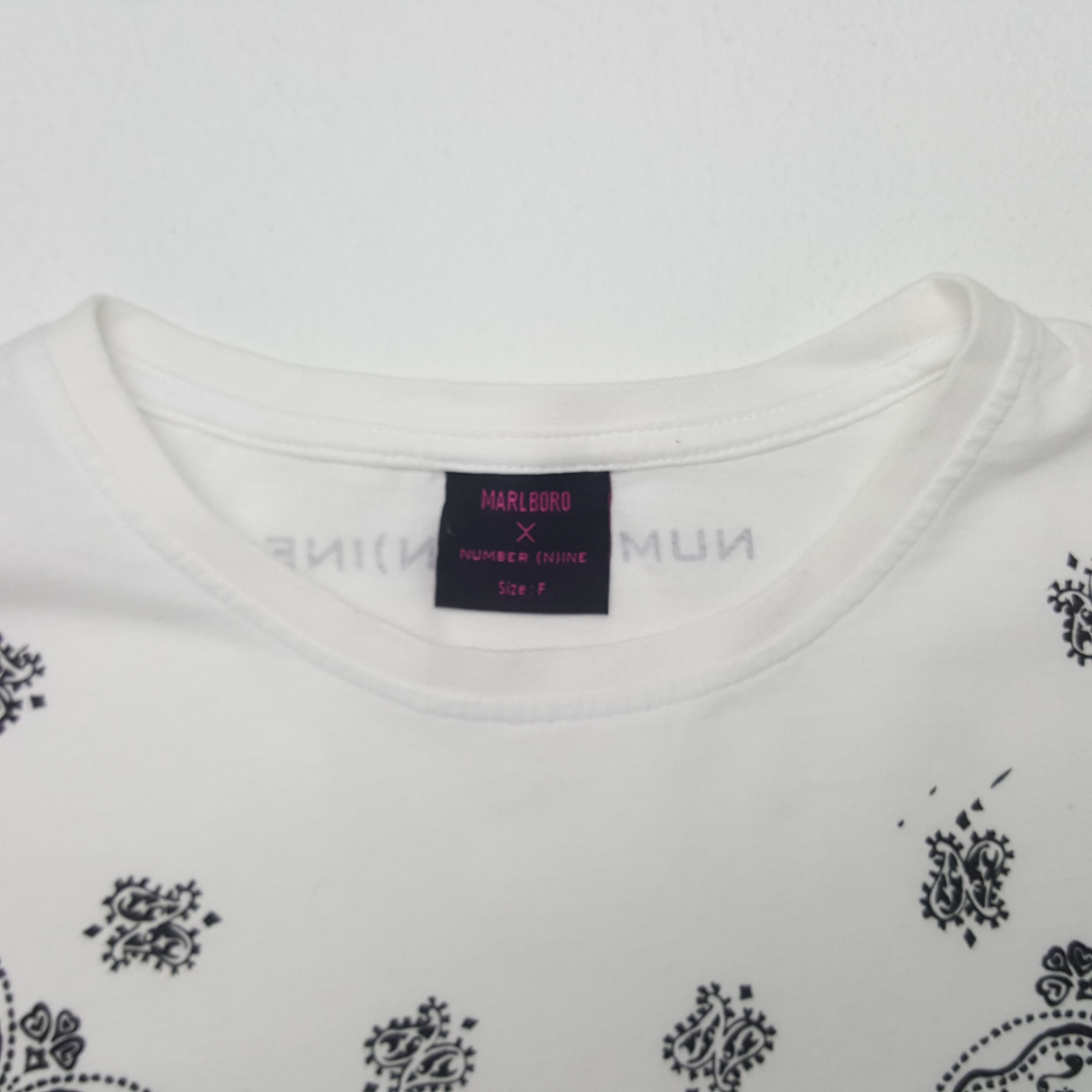 Marlboro × Number (N)ine × Vintage Vintage Number Nine Single Pocket Tshirt Size US M / EU 48-50 / 2 - 5 Thumbnail