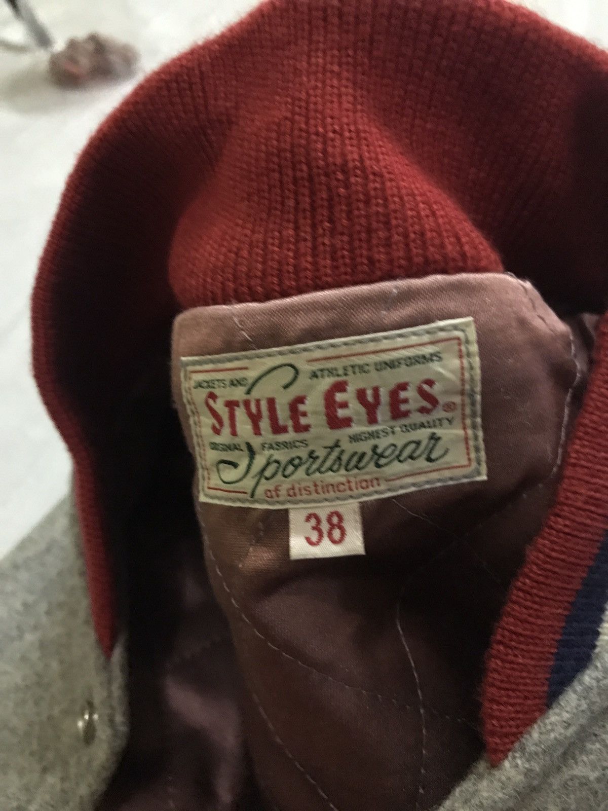 Other Vintage Style Eyes Varsity Jacket Size US M / EU 48-50 / 2 - 7 Thumbnail