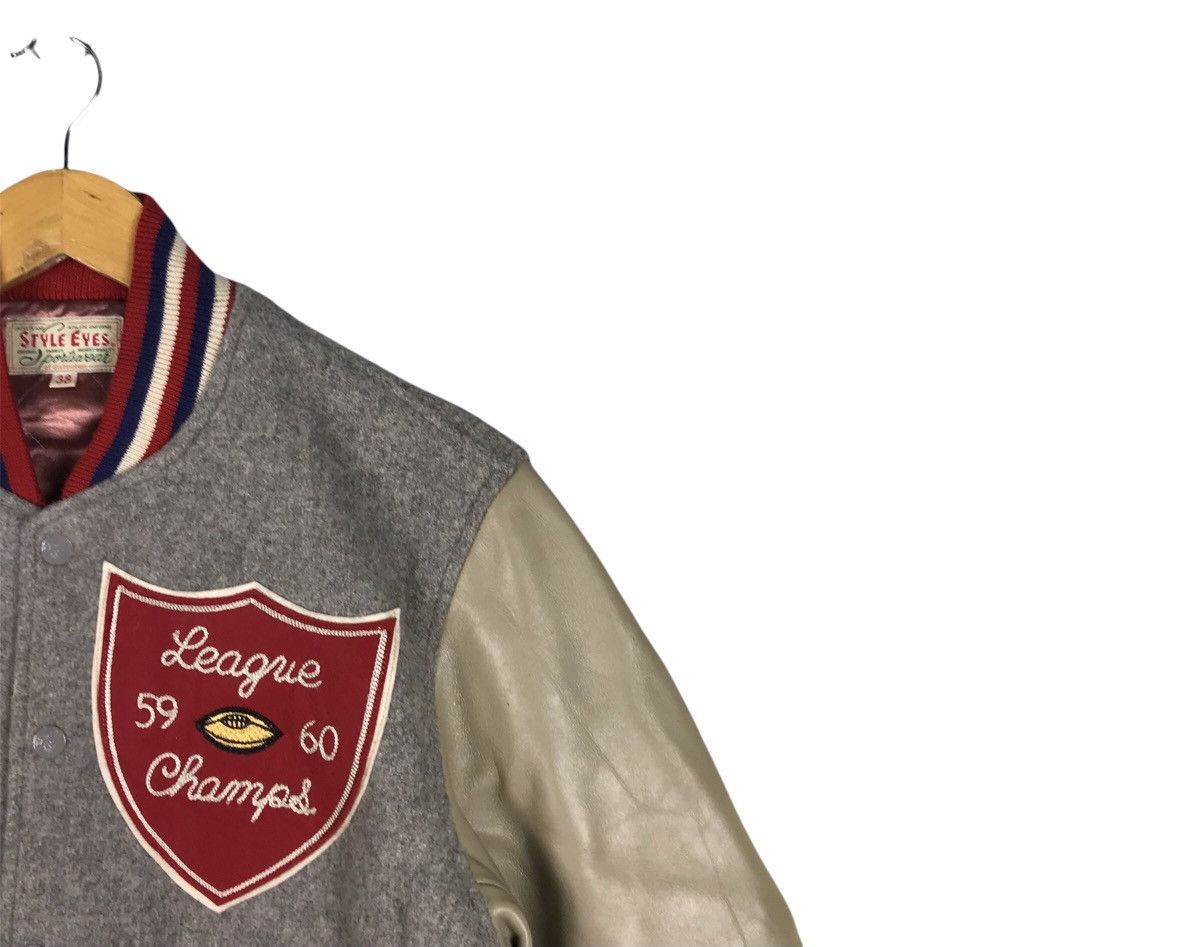 Other Vintage Style Eyes Varsity Jacket Size US M / EU 48-50 / 2 - 3 Thumbnail