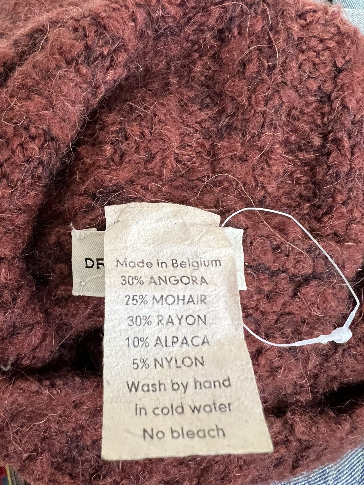 Dries Van Noten Archive Dries Van Noten Mohair Alpaca Wool Oversize Knitwear Size US M / EU 48-50 / 2 - 20 Thumbnail