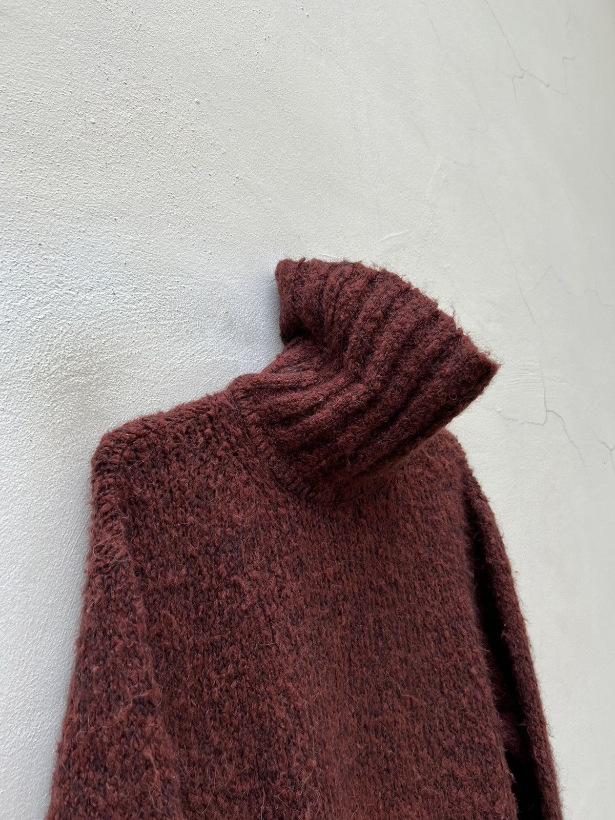 Dries Van Noten Archive Dries Van Noten Mohair Alpaca Wool Oversize Knitwear Size US M / EU 48-50 / 2 - 8 Thumbnail