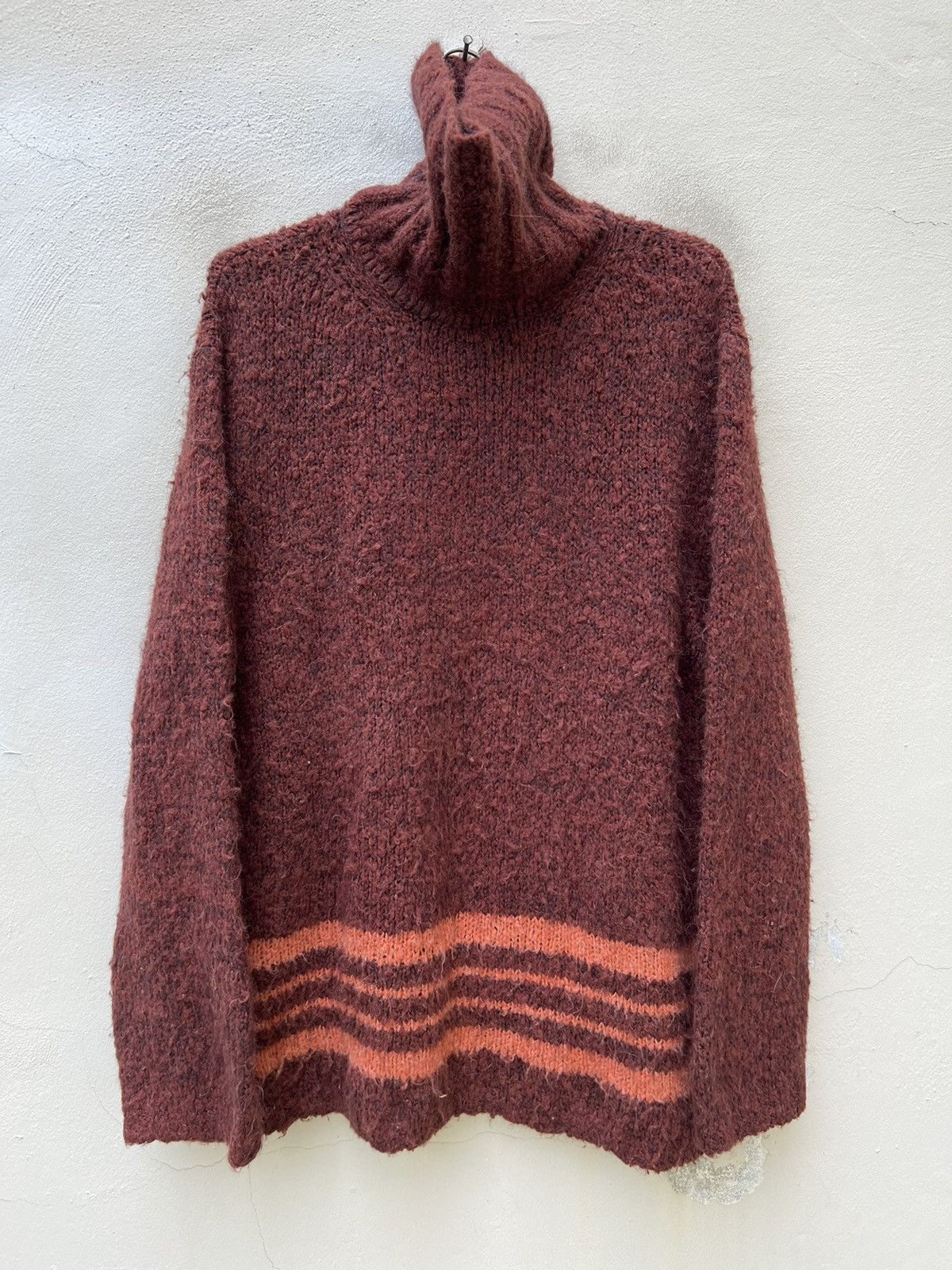 Dries Van Noten Archive Dries Van Noten Mohair Alpaca Wool Oversize Knitwear Size US M / EU 48-50 / 2 - 7 Thumbnail