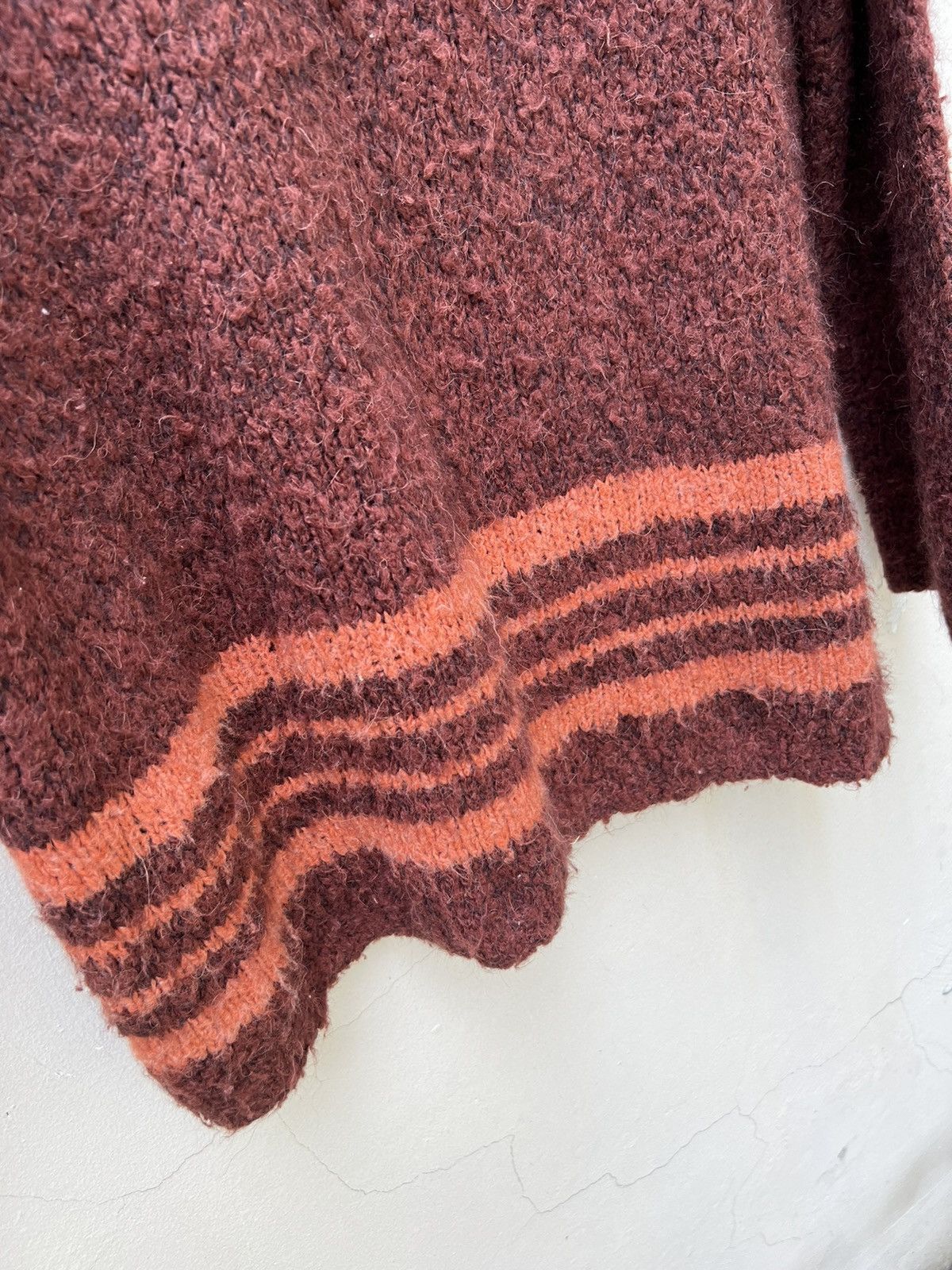 Dries Van Noten Archive Dries Van Noten Mohair Alpaca Wool Oversize Knitwear Size US M / EU 48-50 / 2 - 12 Thumbnail
