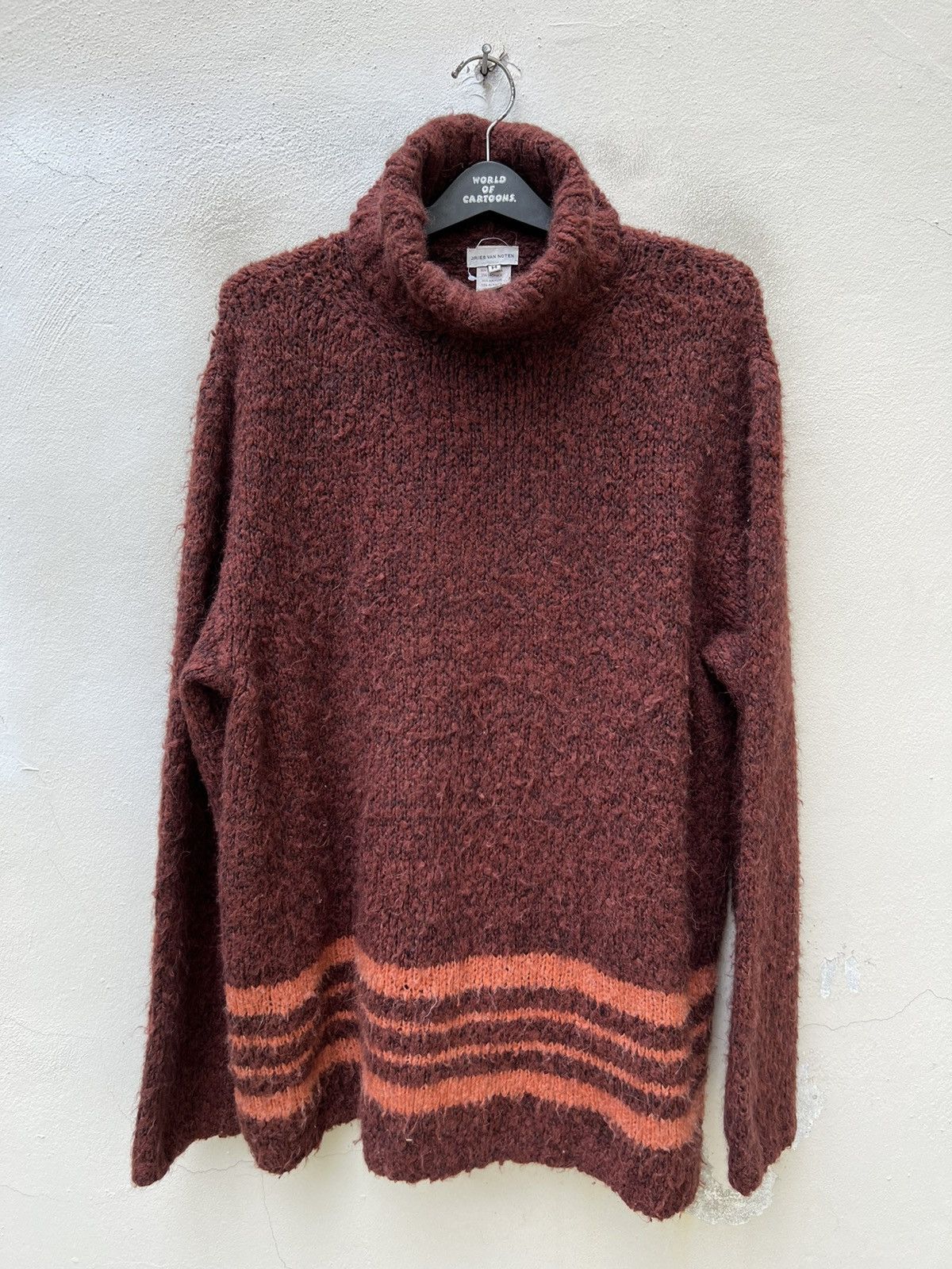 Dries Van Noten Archive Dries Van Noten Mohair Alpaca Wool Oversize Knitwear Size US M / EU 48-50 / 2 - 15 Thumbnail