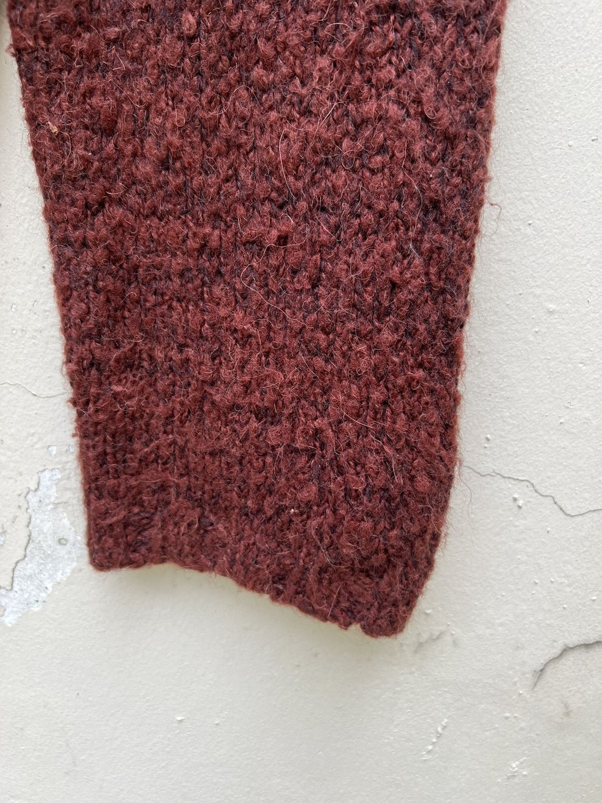 Dries Van Noten Archive Dries Van Noten Mohair Alpaca Wool Oversize Knitwear Size US M / EU 48-50 / 2 - 10 Thumbnail