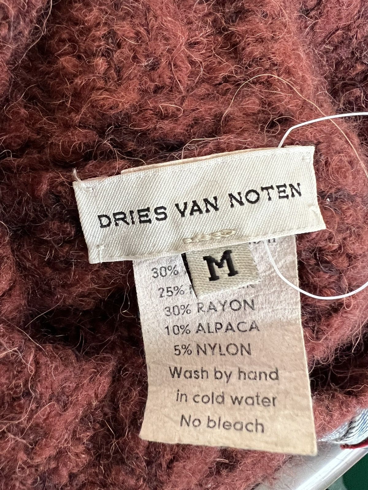 Dries Van Noten Archive Dries Van Noten Mohair Alpaca Wool Oversize Knitwear Size US M / EU 48-50 / 2 - 19 Thumbnail