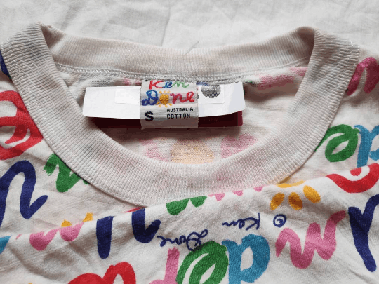 Man Made In Australia Vintage KEN DONE 90s Fullprint Tshirt Size US S / EU 44-46 / 1 - 3 Thumbnail