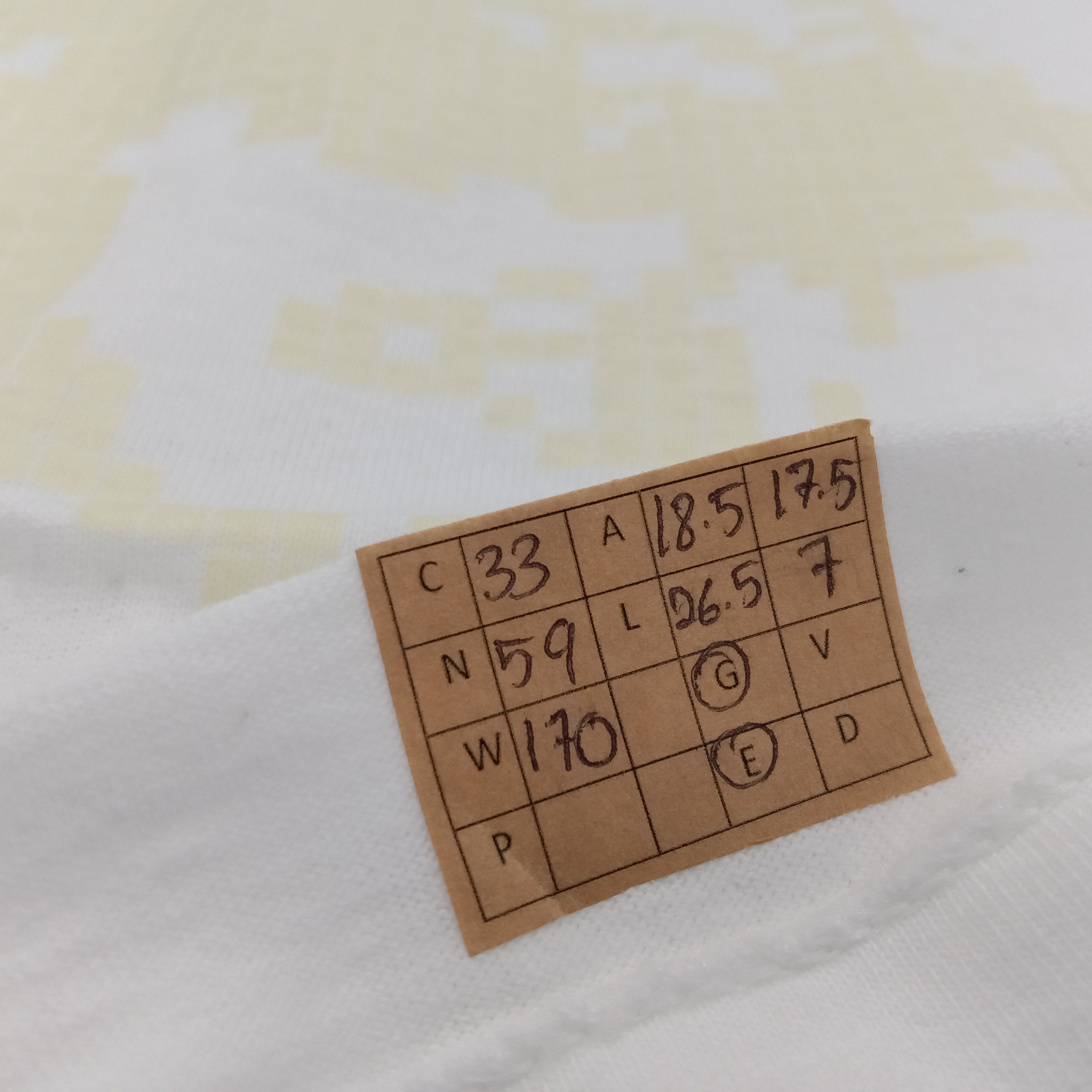 Japanese Brand × Number (N)ine × Vintage NUMBER (N)INE Japanese Brand White T-Shirt Made USA Size US M / EU 48-50 / 2 - 7 Thumbnail