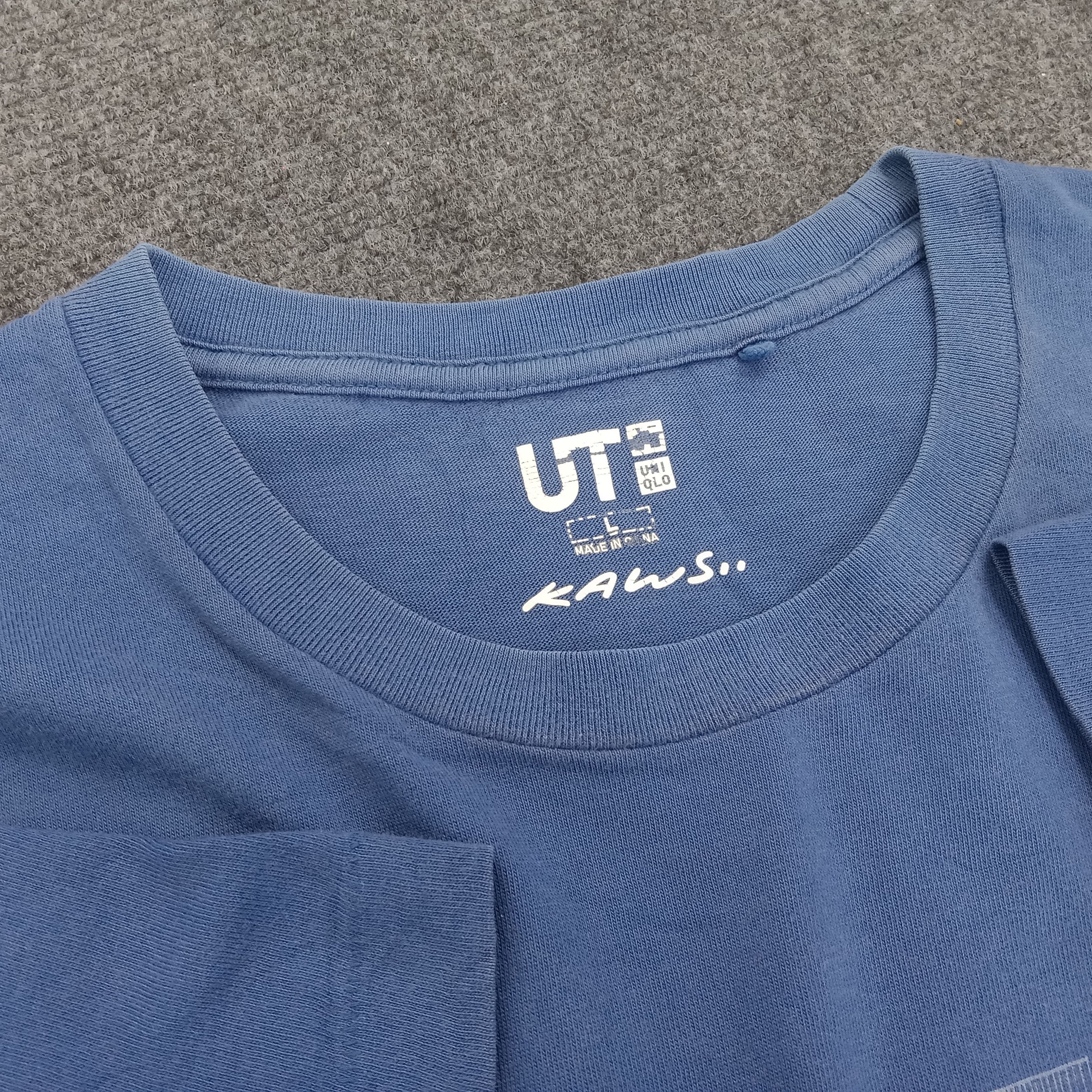 Kaws × Uniqlo × Vintage KAWS x Japanese Brand Logo Tshirt Size US M / EU 48-50 / 2 - 4 Thumbnail