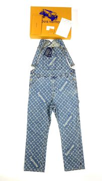 Supreme Supreme X Louis Vuitton Jacquard Pajama Playboy Pants White