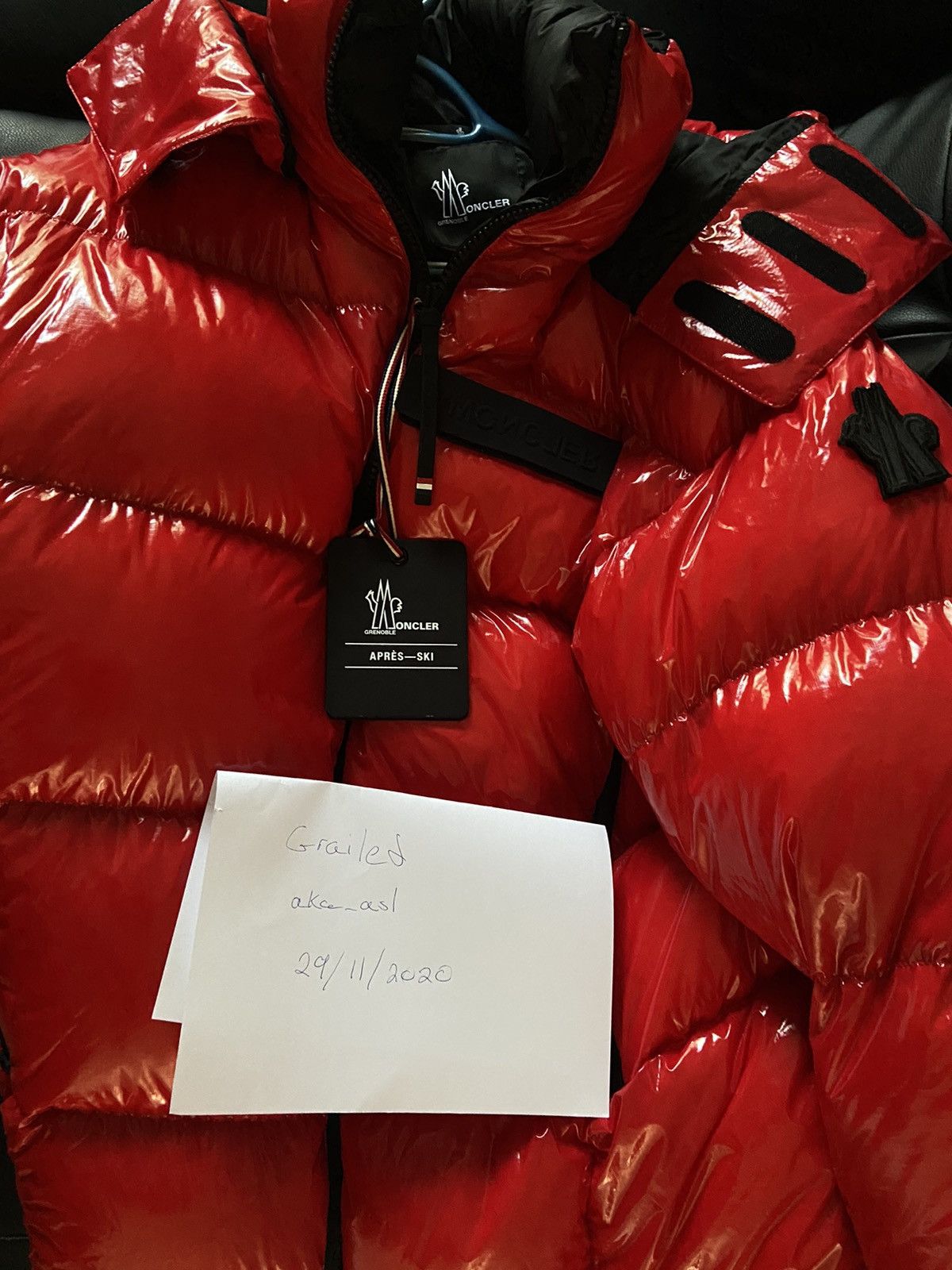 Moncler Moncler Grenoble “Verrand” Red Down Puffer FW20 Size 4 (XL) Size US XL / EU 56 / 4 - 1 Thumbnail