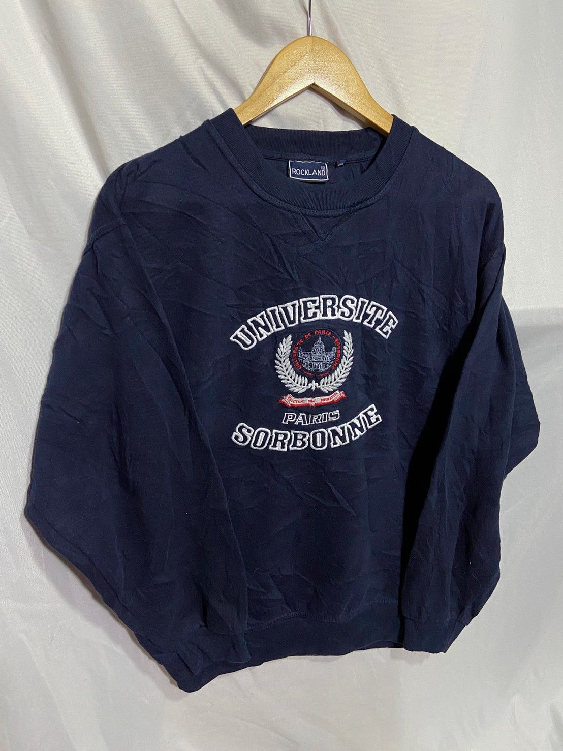 Vintage Vintage University Sorbonne Paris Sweatshirt 90s | Grailed