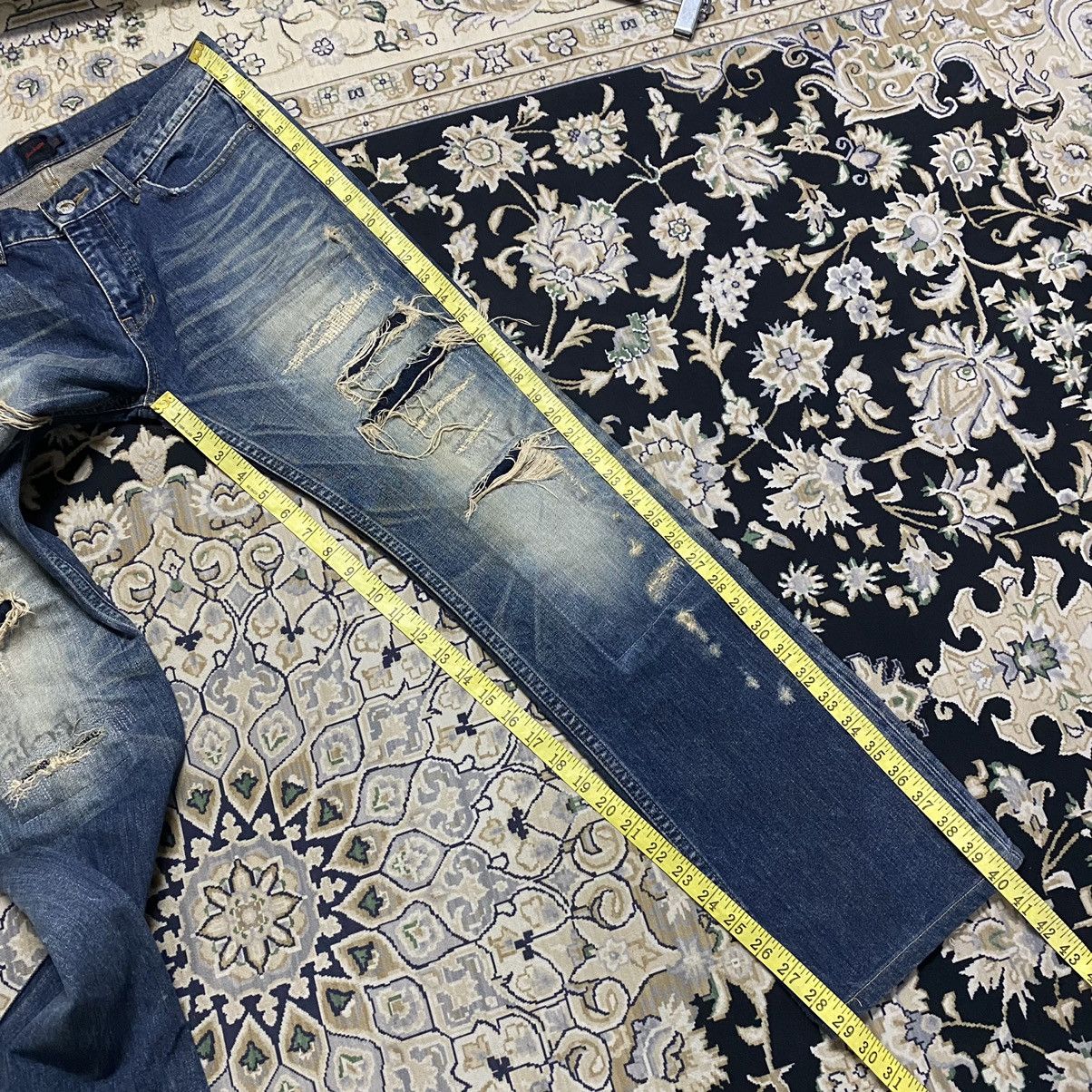 JACKROSE JACKROSE Archive Grunge Distressed Jeans Size US 33 - 20 Thumbnail