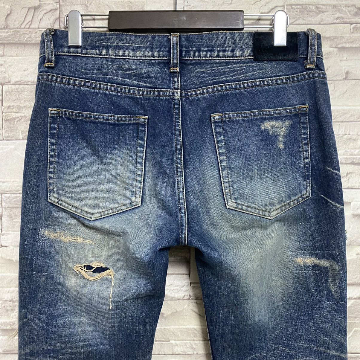 JACKROSE JACKROSE Archive Grunge Distressed Jeans Size US 33 - 11 Thumbnail