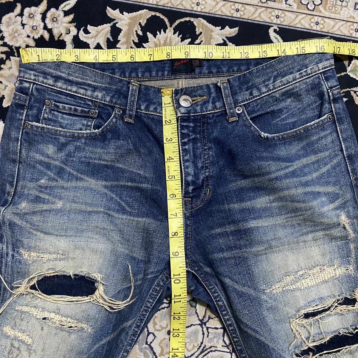 JACKROSE JACKROSE Archive Grunge Distressed Jeans Size US 33 - 19 Thumbnail
