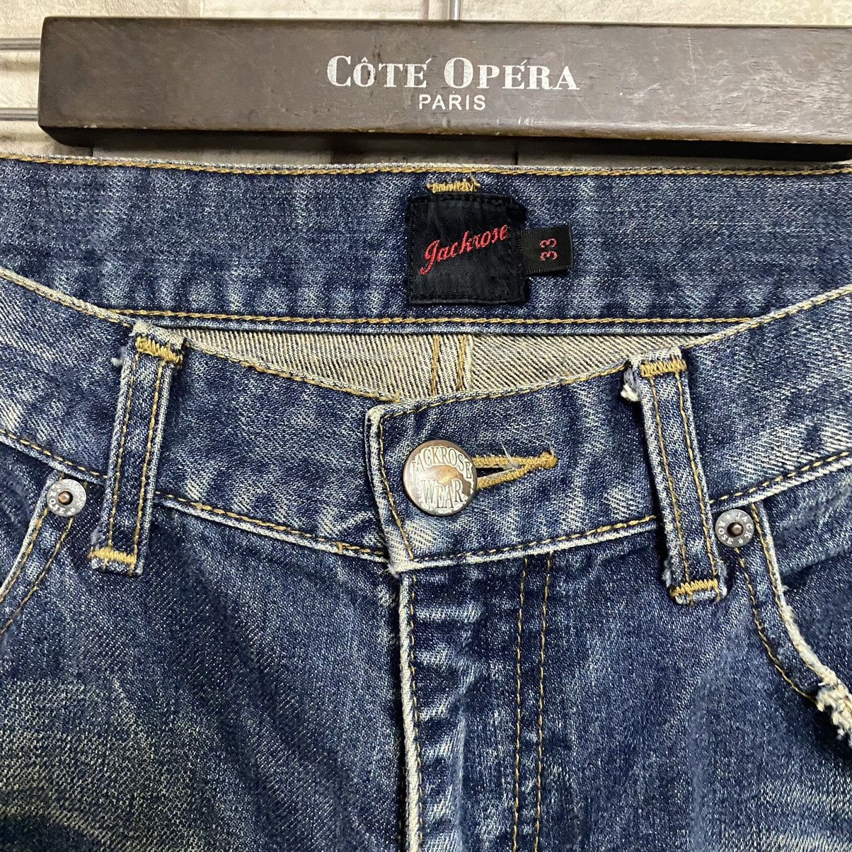 JACKROSE JACKROSE Archive Grunge Distressed Jeans Size US 33 - 9 Thumbnail
