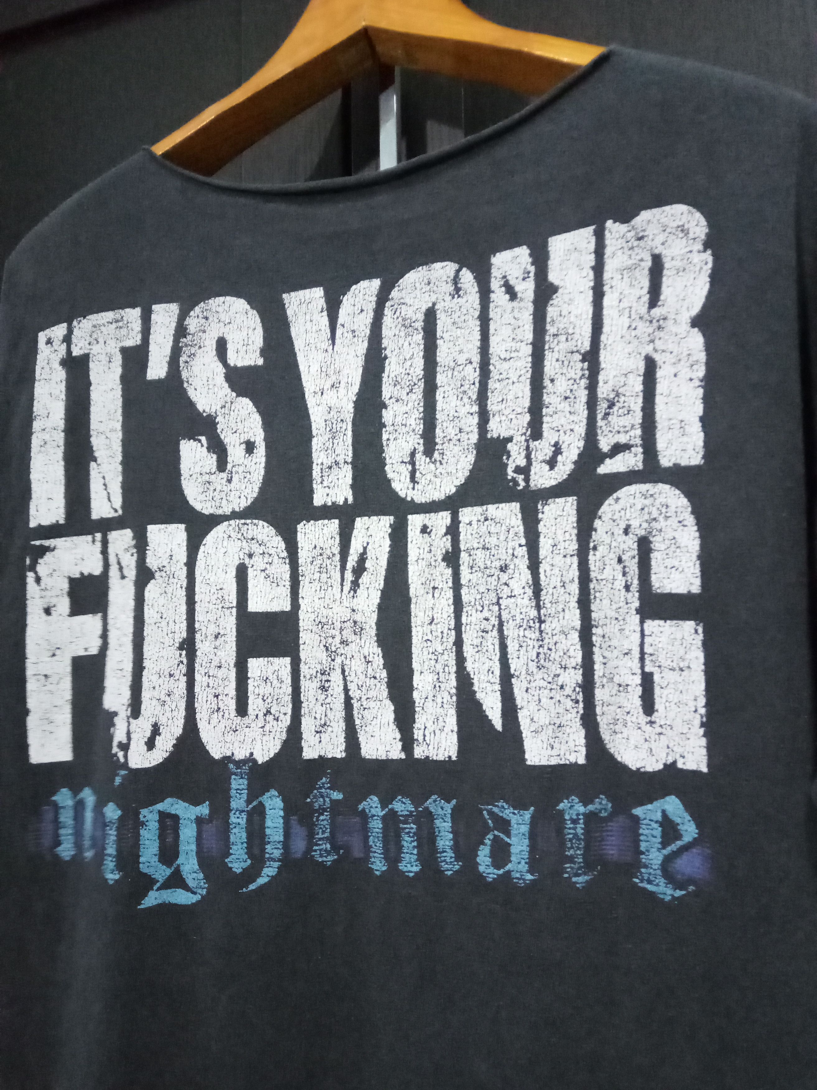 Band Tees Avenge SevenFold Nightmare promo tee distressed Size US M / EU 48-50 / 2 - 6 Thumbnail