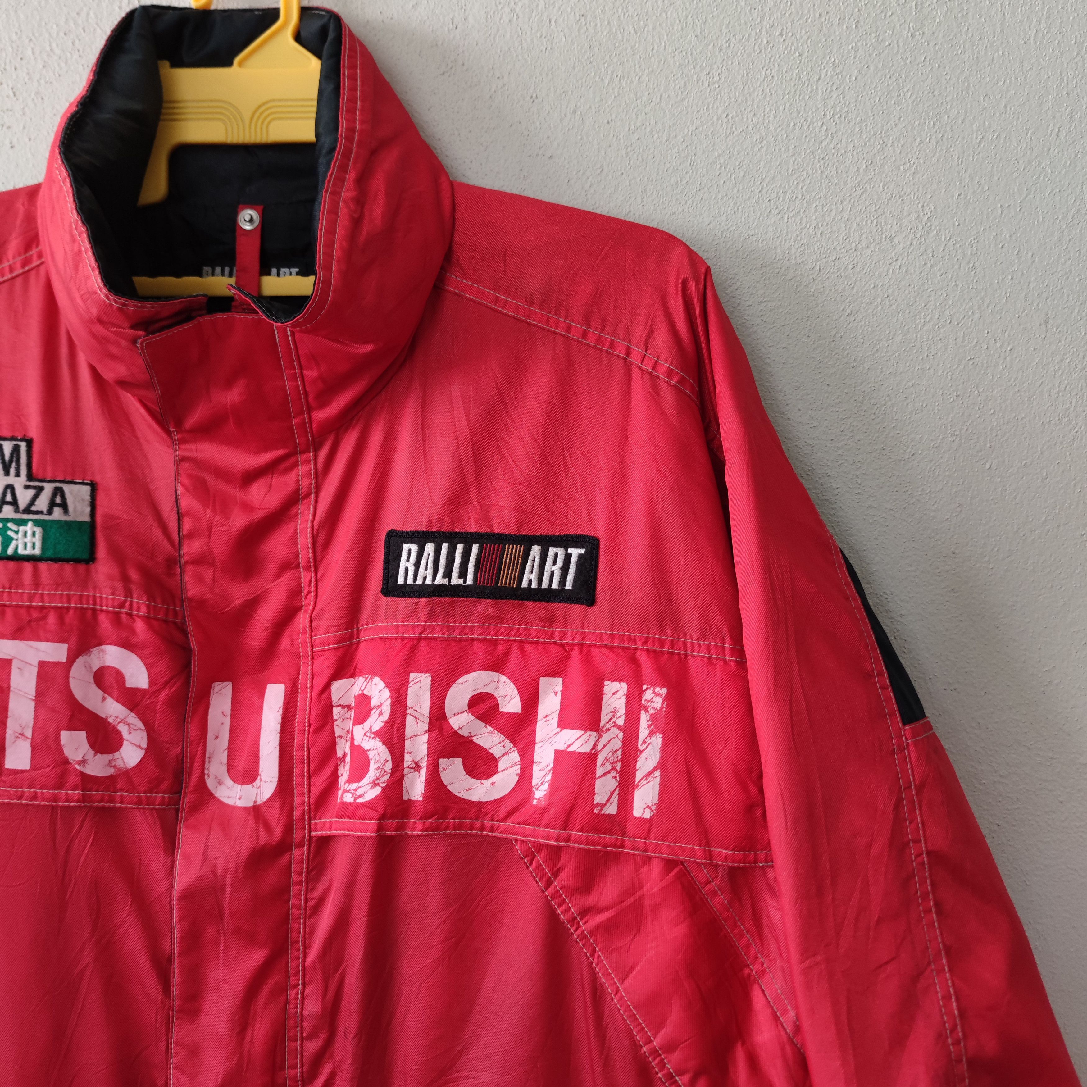 Japanese Brand × Vintage VINTAGE JDM JAPAN MITSUBISHI RALLIART TEAM CAR PLAZA Size US L / EU 52-54 / 3 - 9 Thumbnail