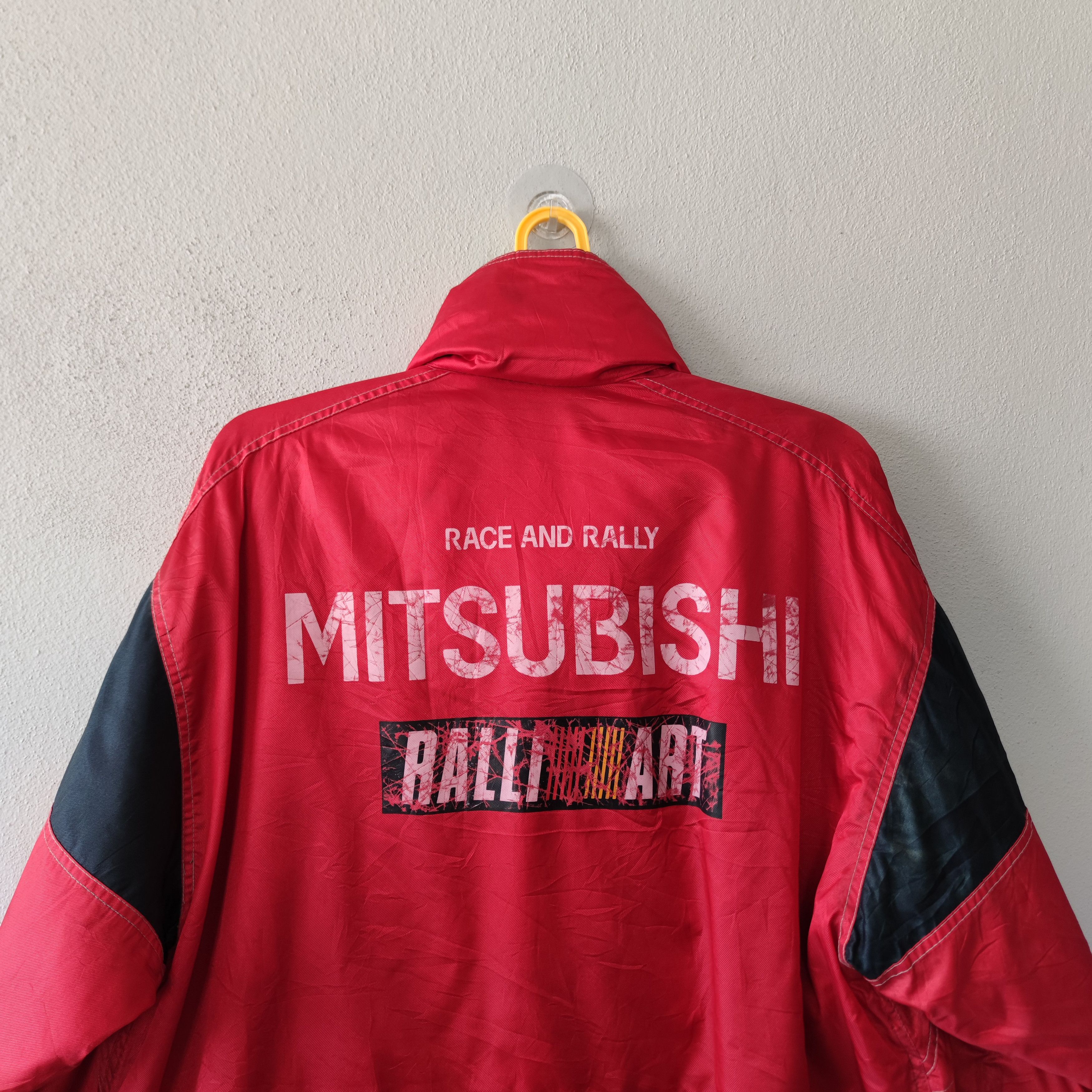 Japanese Brand × Vintage VINTAGE JDM JAPAN MITSUBISHI RALLIART TEAM CAR PLAZA Size US L / EU 52-54 / 3 - 6 Thumbnail