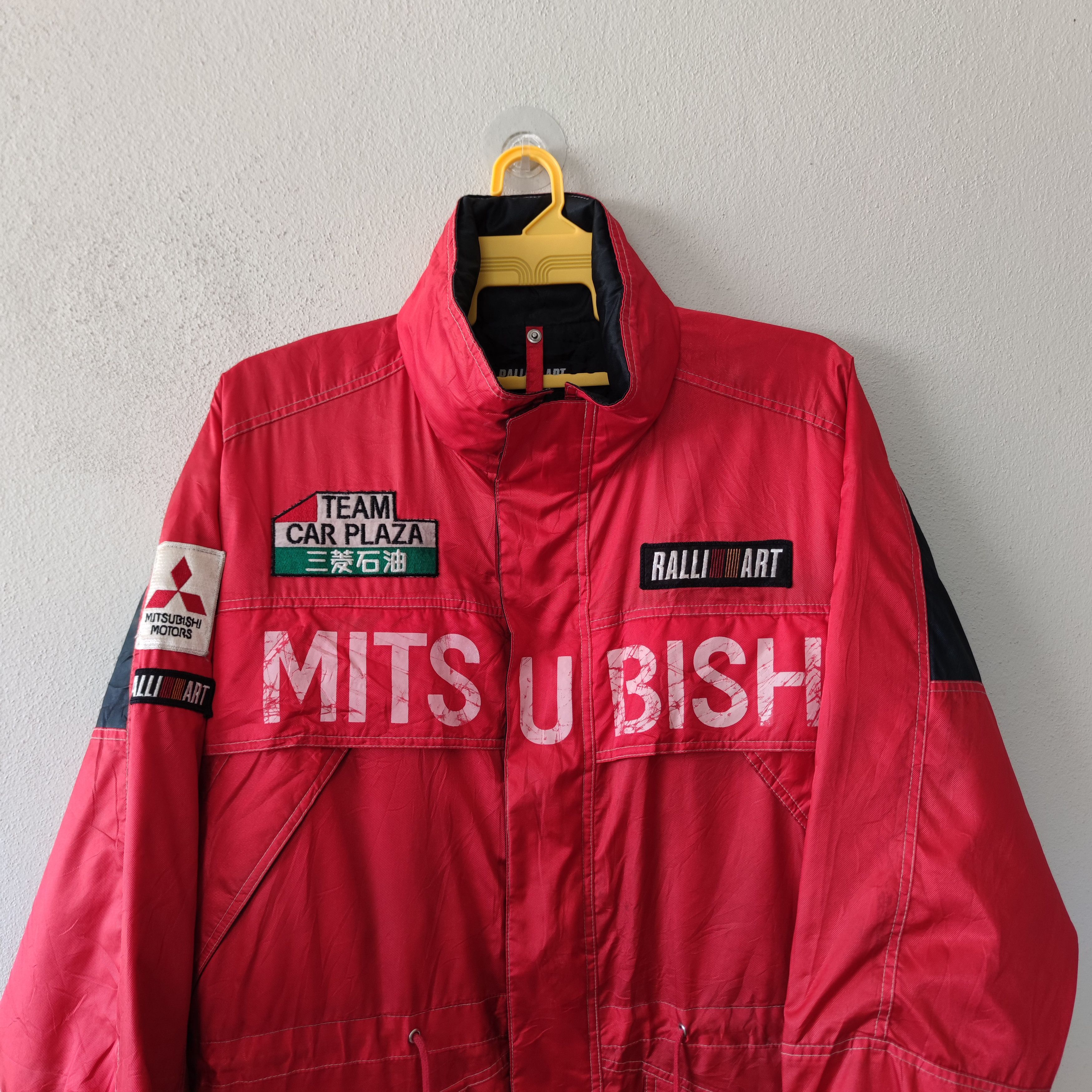 Japanese Brand × Vintage VINTAGE JDM JAPAN MITSUBISHI RALLIART TEAM CAR PLAZA Size US L / EU 52-54 / 3 - 12 Thumbnail