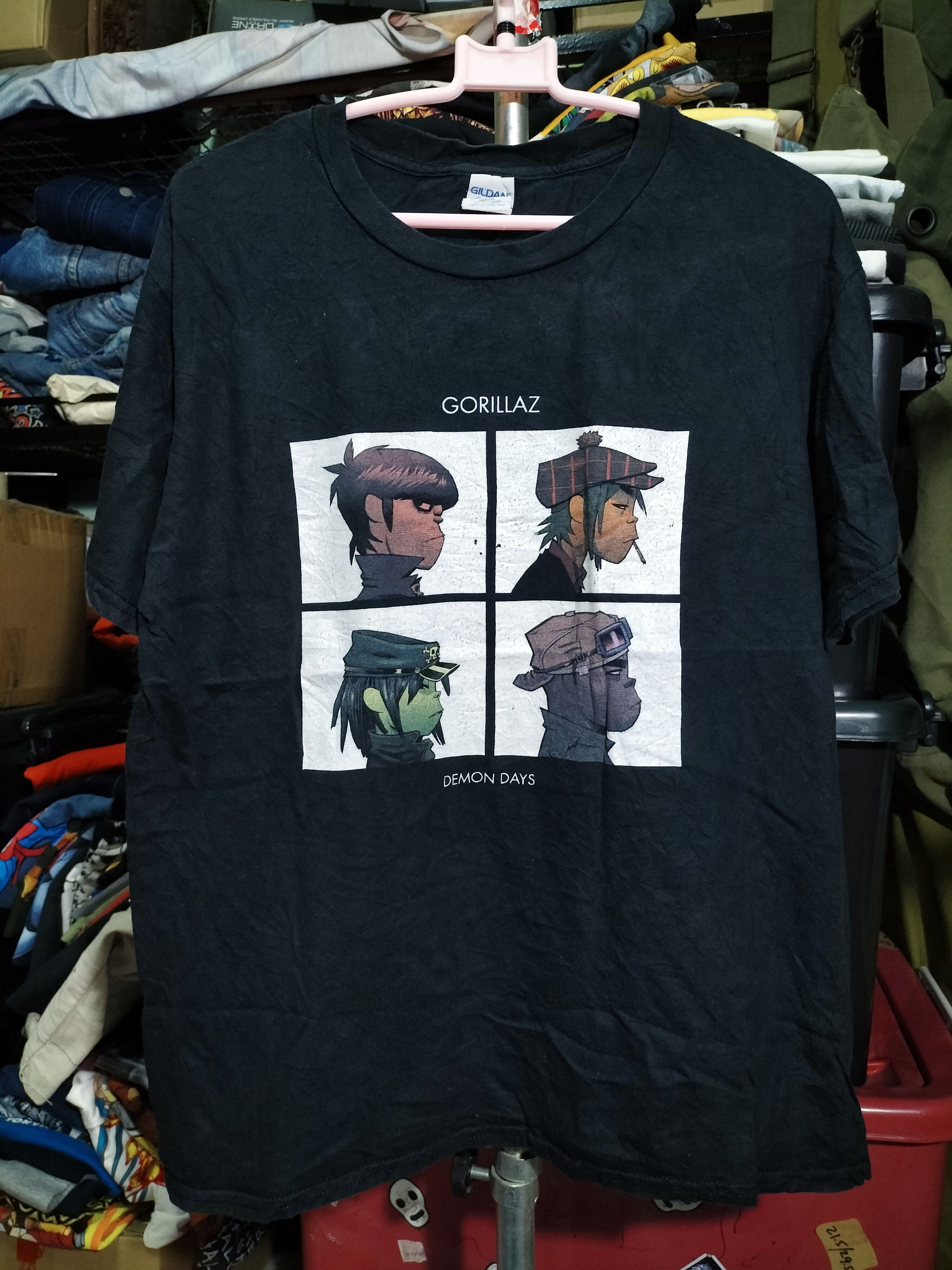 Band Tees Gorillaz Album Demon Days Bandtees fashion raptees Size US M / EU 48-50 / 2 - 1 Thumbnail