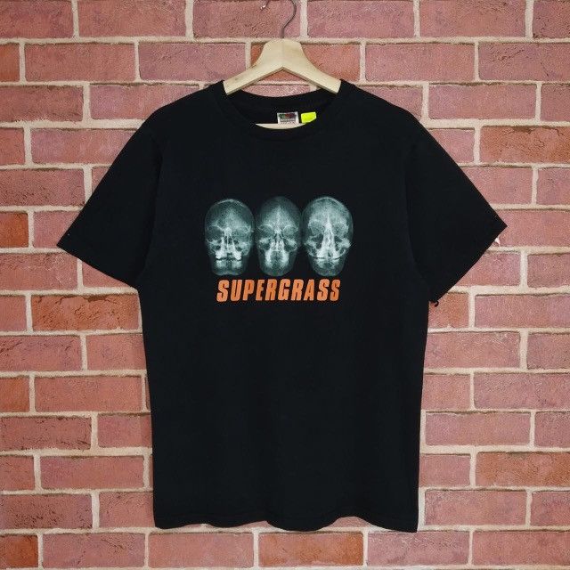 Band Tees Vintage 90s Supergrass Alternative Rock Britpop Band Promo Size US M / EU 48-50 / 2 - 1 Thumbnail