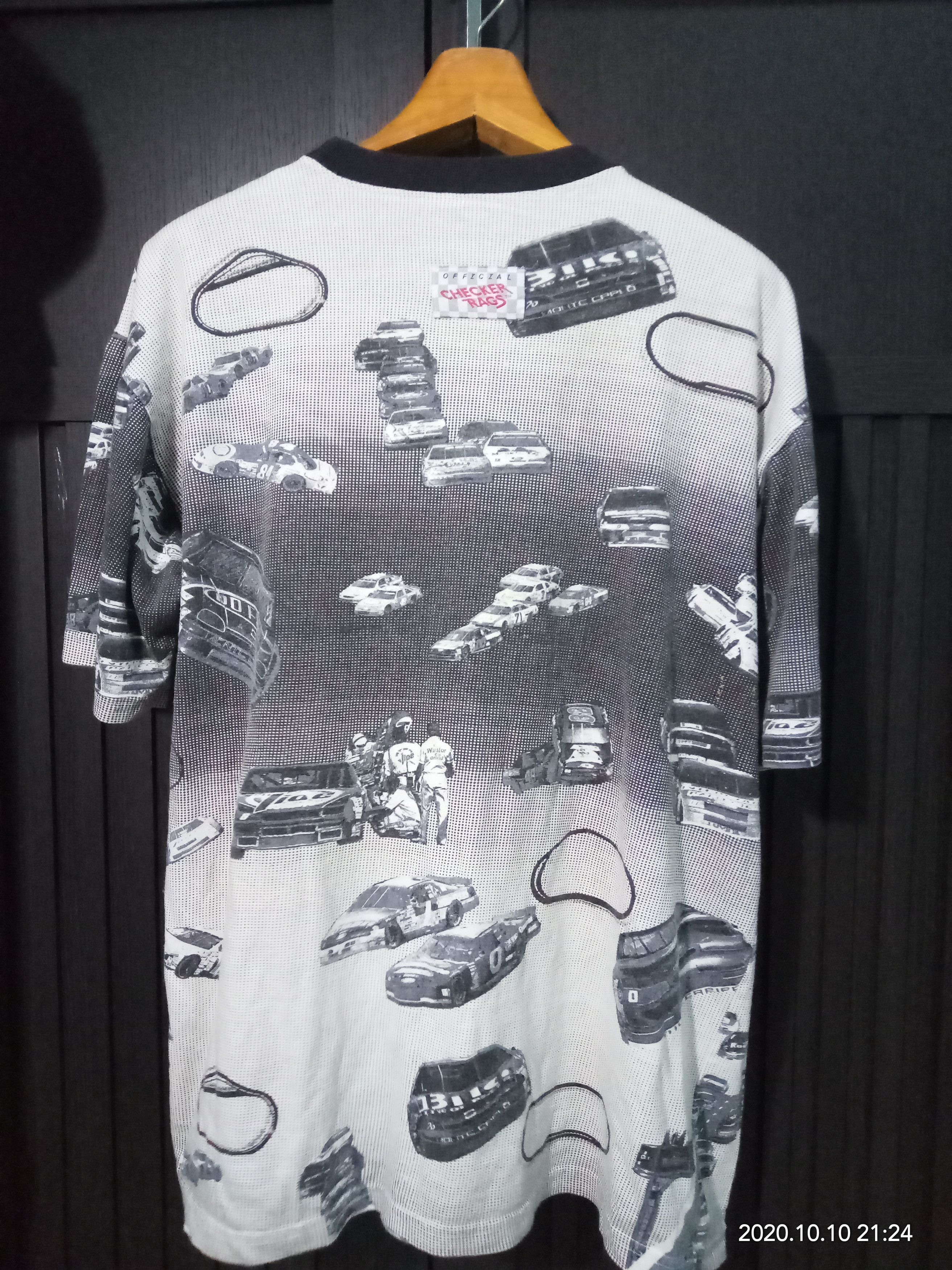 Ford Vintage 90s Nascar Overprint Ford Toyota Honda motorsports Size US XL / EU 56 / 4 - 3 Thumbnail